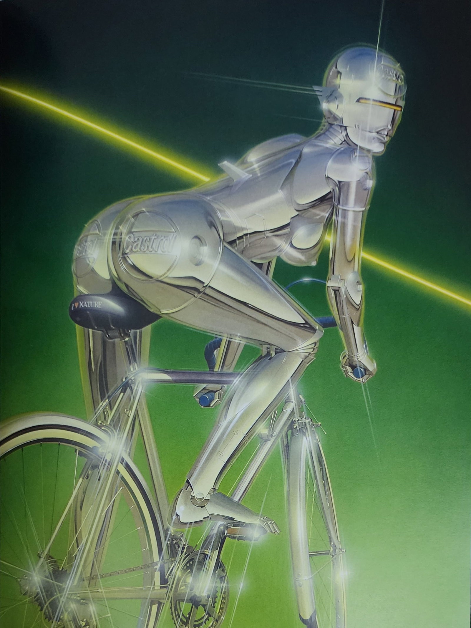 Hajime Sorayama, Untitled - 2010: Photographer: Hajime Sorayama, Title/Subject: Untitled Type Of Print: Authentic Sheet Fed Photogravure/Heliogravure. Date Of Print: 2010 Paper: Medium weight, satin/matte finish. Print Origin: Singapo