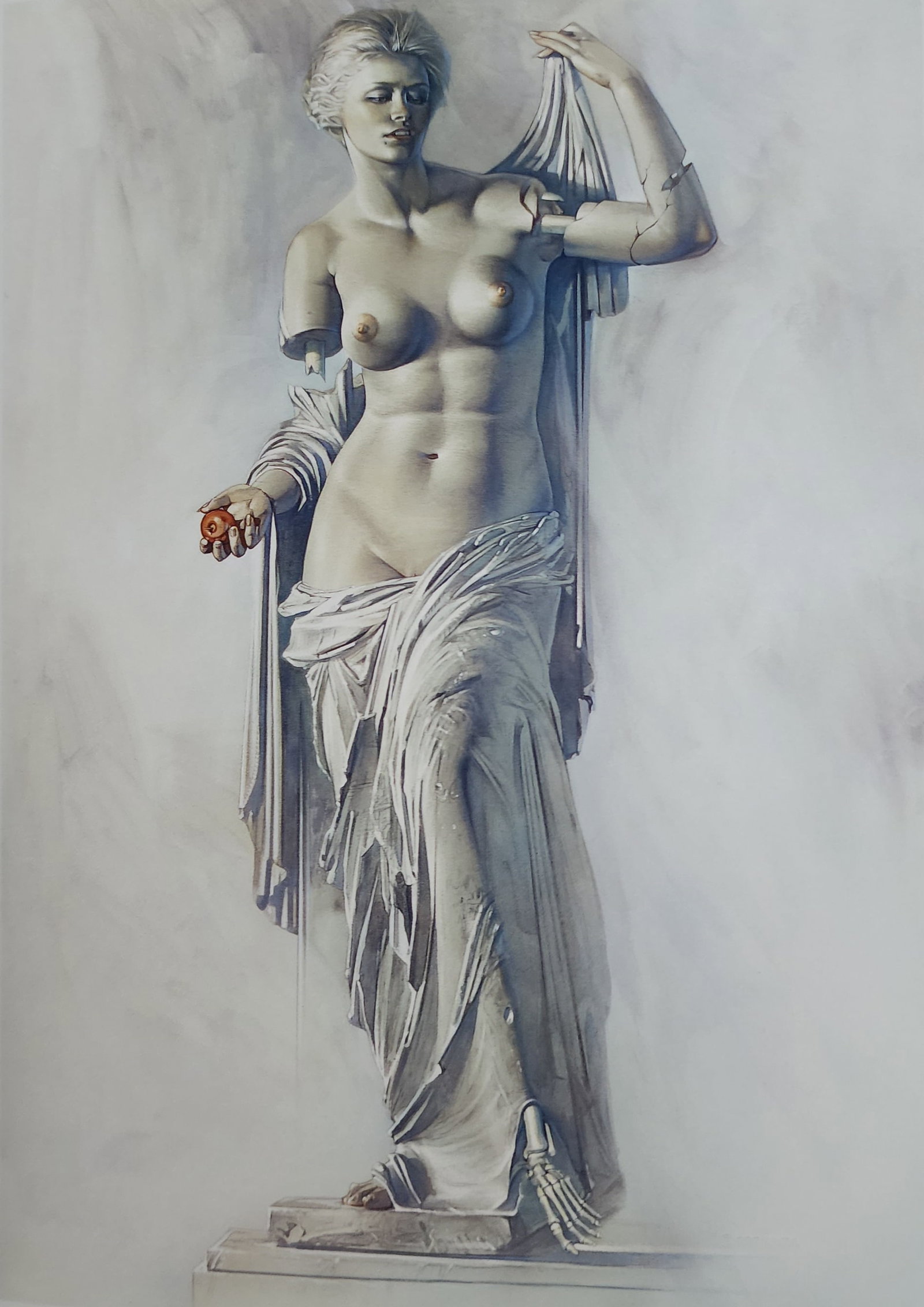 Hajime Sorayama, Untitled - 2010: Photographer: Hajime Sorayama, Title/Subject: Untitled Type Of Print: Authentic Sheet Fed Photogravure/Heliogravure. Date Of Print: 2010 Paper: Medium weight, satin/matte finish. Print Origin: Singapo