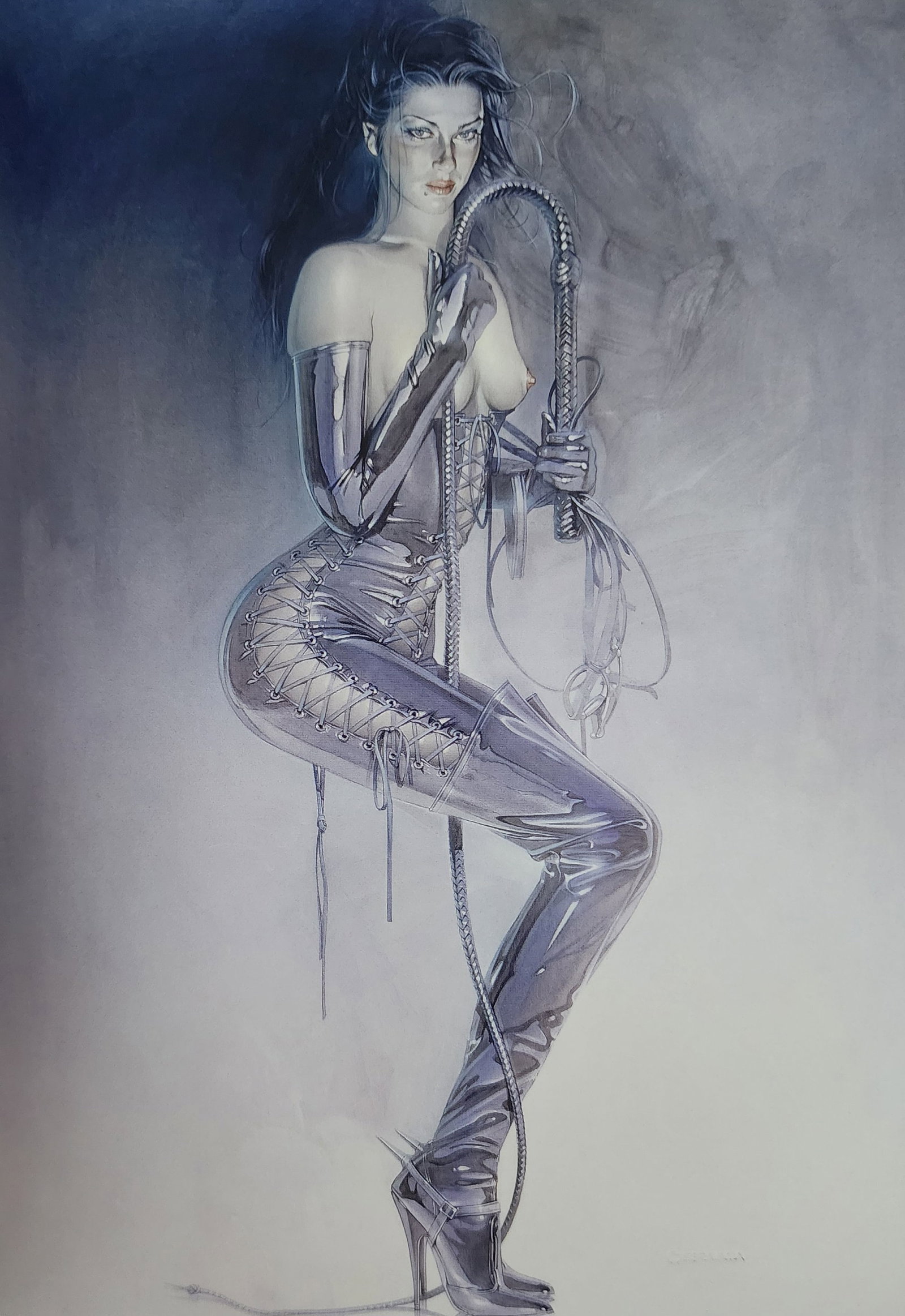 Hajime Sorayama, Untitled - 2010: Photographer: Hajime Sorayama, Title/Subject: Untitled Type Of Print: Authentic Sheet Fed Photogravure/Heliogravure. Date Of Print: 2010 Paper: Medium weight, satin/matte finish. Print Origin: Singapo