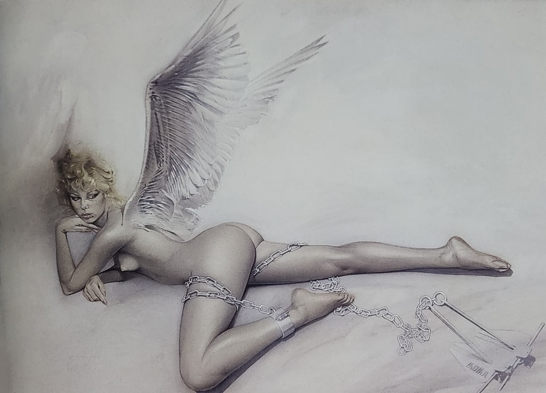 Hajime Sorayama, Untitled - 2010: Photographer: Hajime Sorayama, Title/Subject: Untitled Type Of Print: Authentic Sheet Fed Photogravure/Heliogravure. Date Of Print: 2010 Paper: Medium weight, satin/matte finish. Print Origin: Singapo