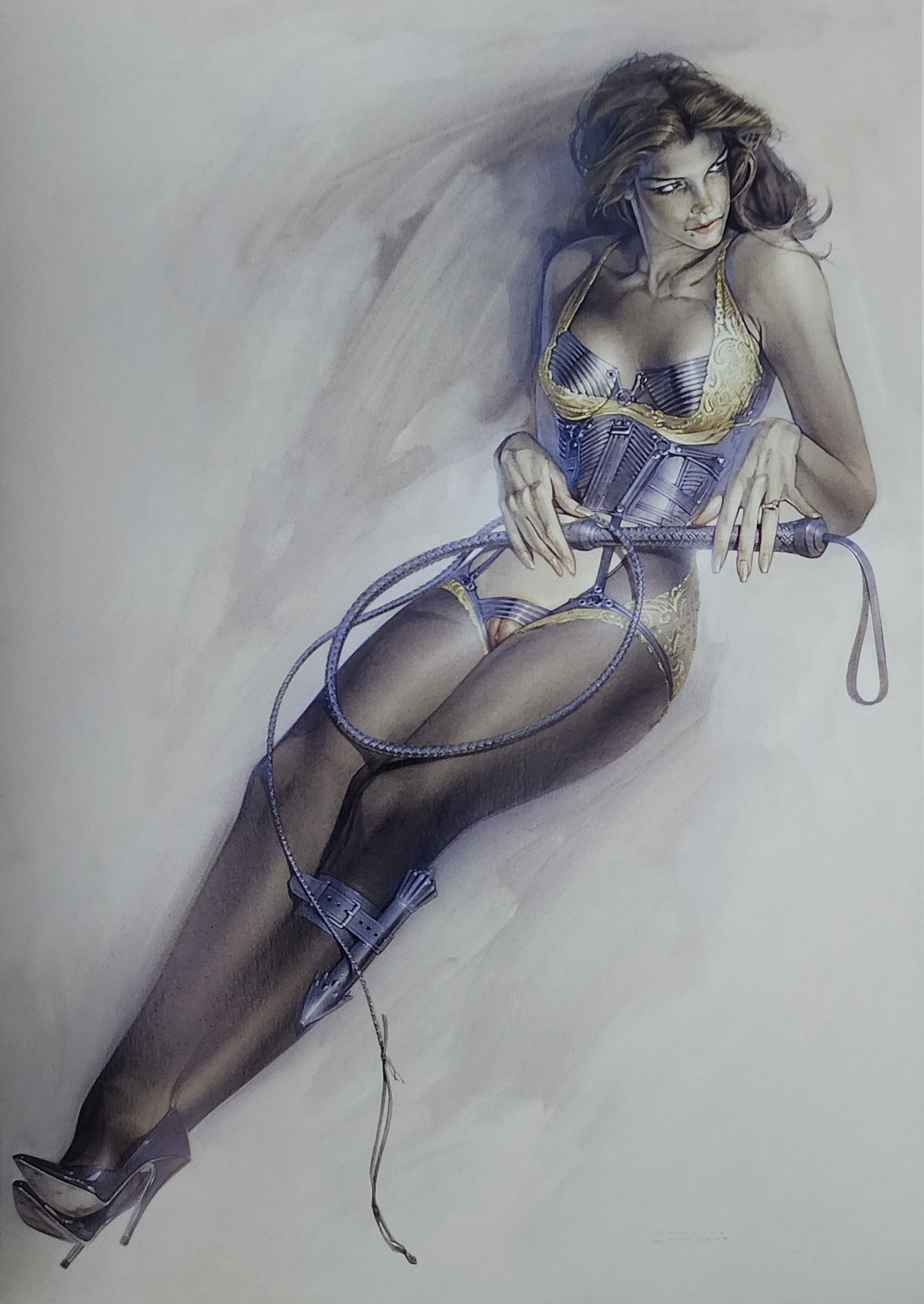 Hajime Sorayama, Untitled - 2010: Photographer: Hajime Sorayama, Title/Subject: Untitled Type Of Print: Authentic Sheet Fed Photogravure/Heliogravure. Date Of Print: 2010 Paper: Medium weight, satin/matte finish. Print Origin: Singapo