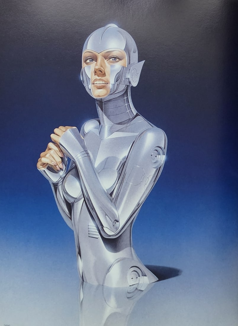 Hajime Sorayama, Untitled - 2010: Photographer: Hajime Sorayama, Title/Subject: Untitled Type Of Print: Authentic Sheet Fed Photogravure/Heliogravure. Date Of Print: 2010 Paper: Medium weight, satin/matte finish. Print Origin: Singapo