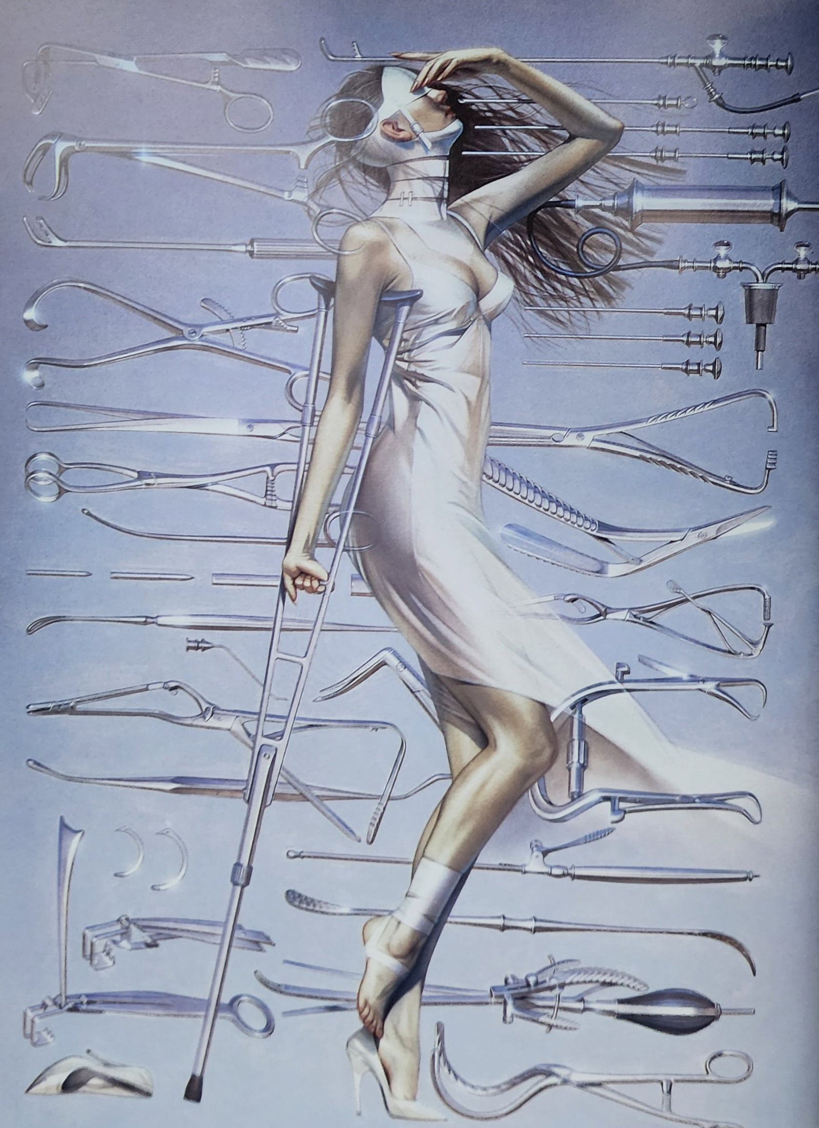 Hajime Sorayama, Untitled - 2010: Photographer: Hajime Sorayama, Title/Subject: Untitled Type Of Print: Authentic Sheet Fed Photogravure/Heliogravure. Date Of Print: 2010 Paper: Medium weight, satin/matte finish. Print Origin: Singapo