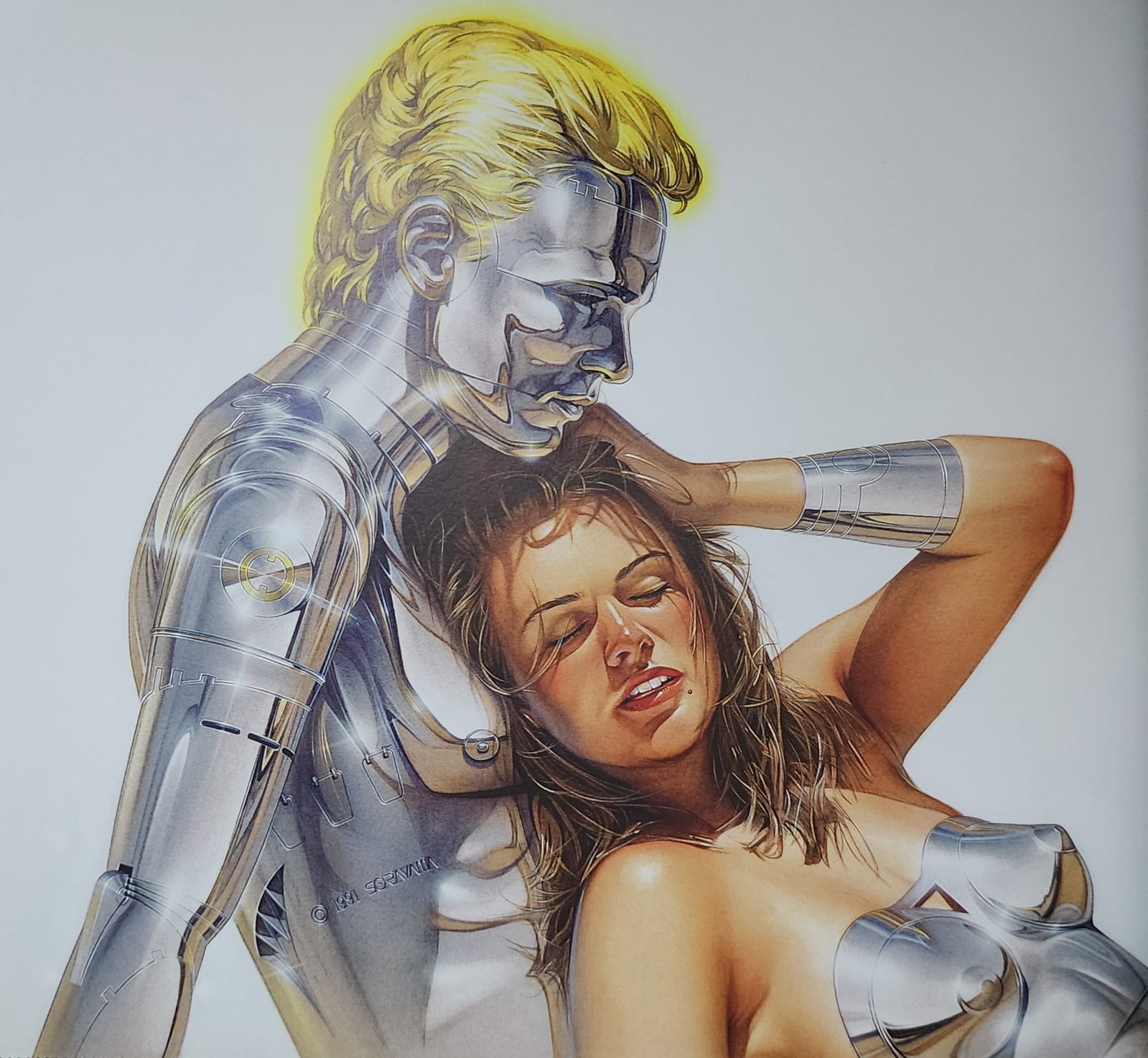 Hajime Sorayama, Untitled - 2010: Photographer: Hajime Sorayama, Title/Subject: Untitled Type Of Print: Authentic Sheet Fed Photogravure/Heliogravure. Date Of Print: 2010 Paper: Medium weight, satin/matte finish. Print Origin: Singapo