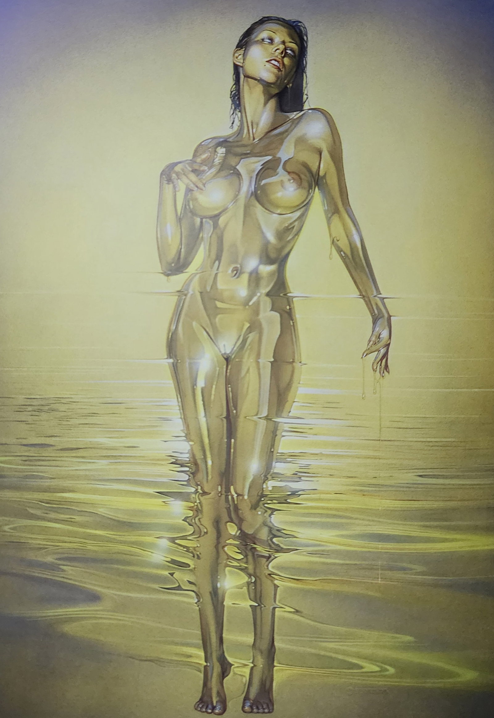Hajime Sorayama, Untitled - 2010: Photographer: Hajime Sorayama, Title/Subject: Untitled Type Of Print: Authentic Sheet Fed Photogravure/Heliogravure. Date Of Print: 2010 Paper: Medium weight, satin/matte finish. Print Origin: Singapo