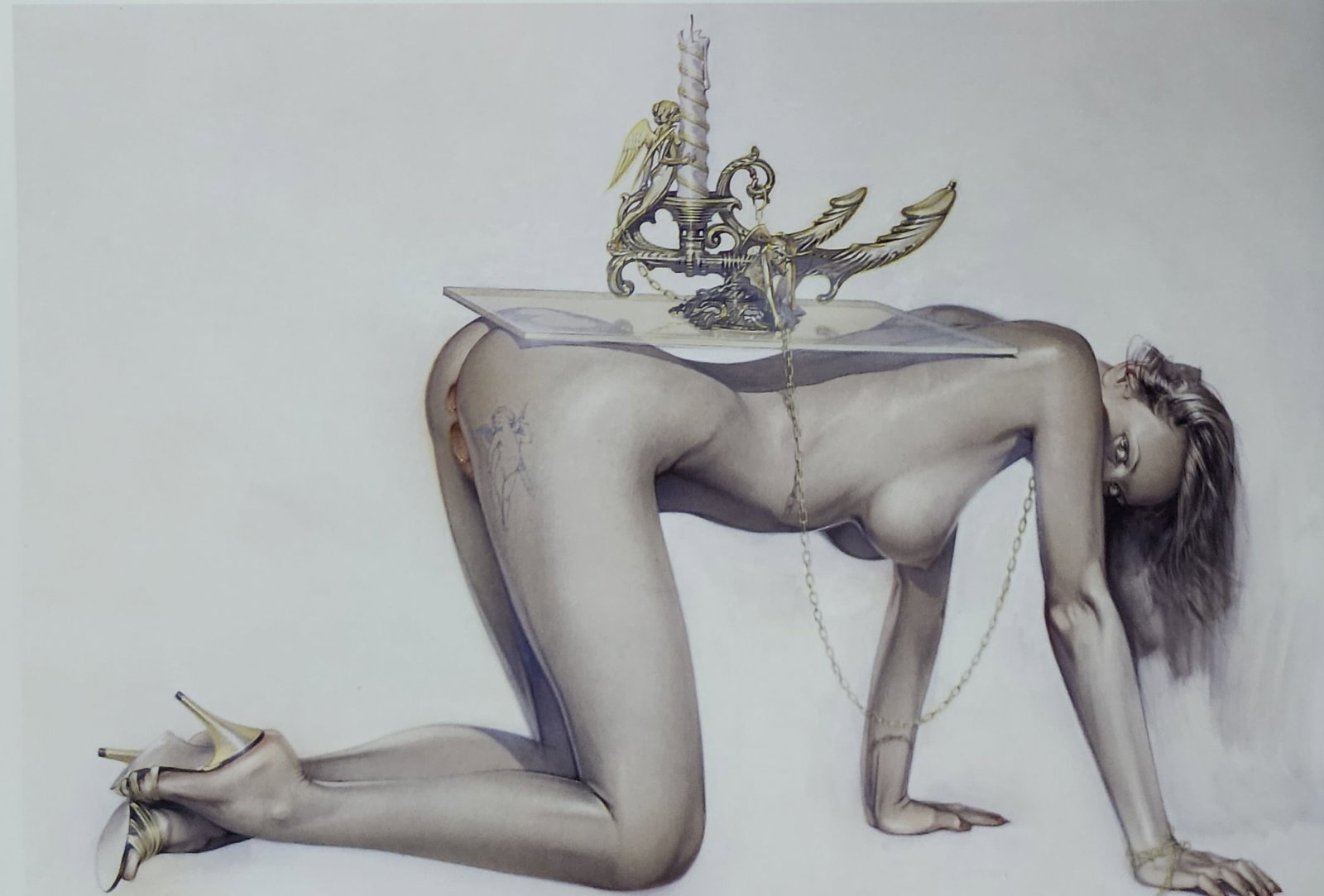 Hajime Sorayama, Untitled - 2010: Photographer: Hajime Sorayama, Title/Subject: Untitled Type Of Print: Authentic Sheet Fed Photogravure/Heliogravure. Date Of Print: 2010 Paper: Medium weight, satin/matte finish. Print Origin: Singapo