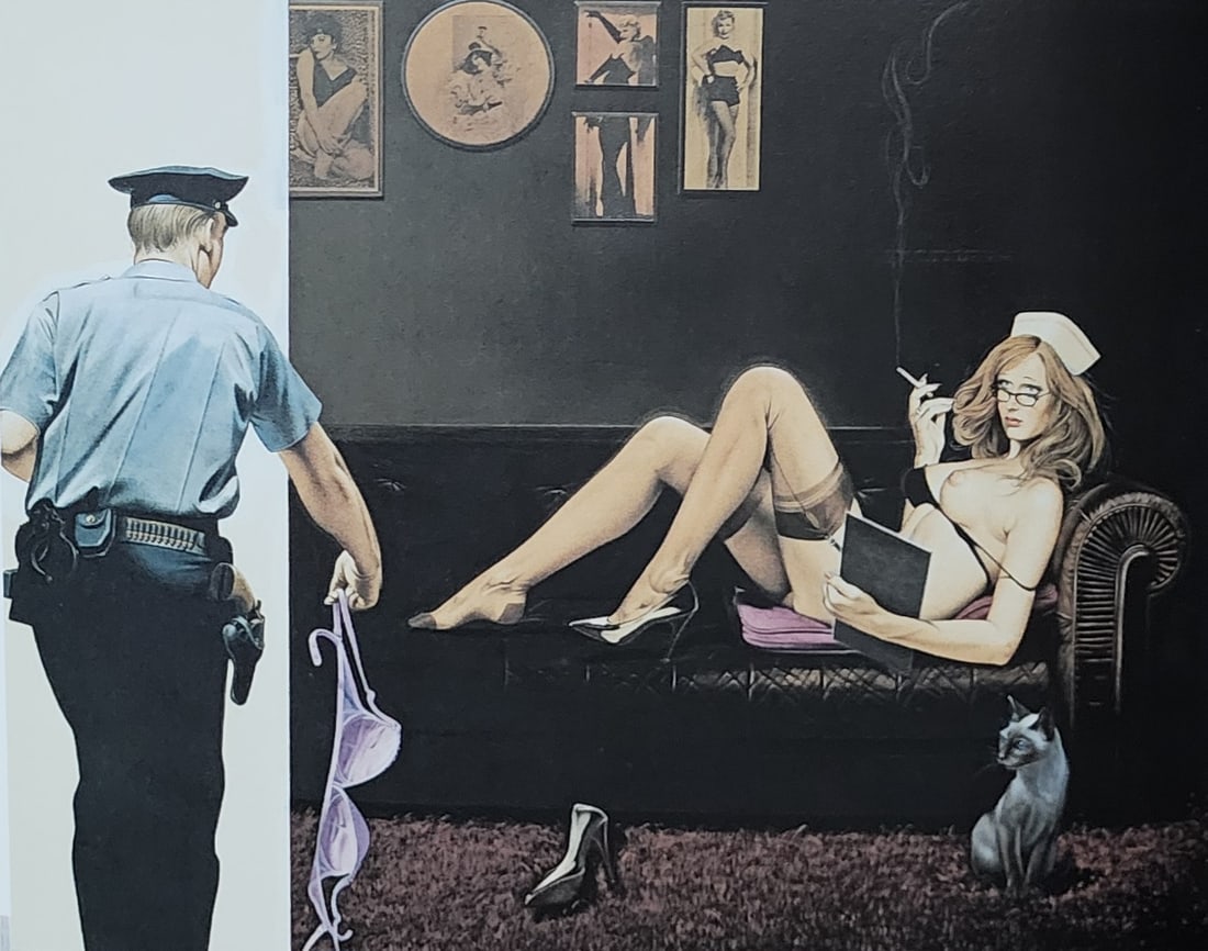 Hajime Sorayama, Untitled - 2010: Photographer: Hajime Sorayama, Title/Subject: Untitled Type Of Print: Authentic Sheet Fed Photogravure/Heliogravure. Date Of Print: 2010 Paper: Medium weight, satin/matte finish. Print Origin: Singapo