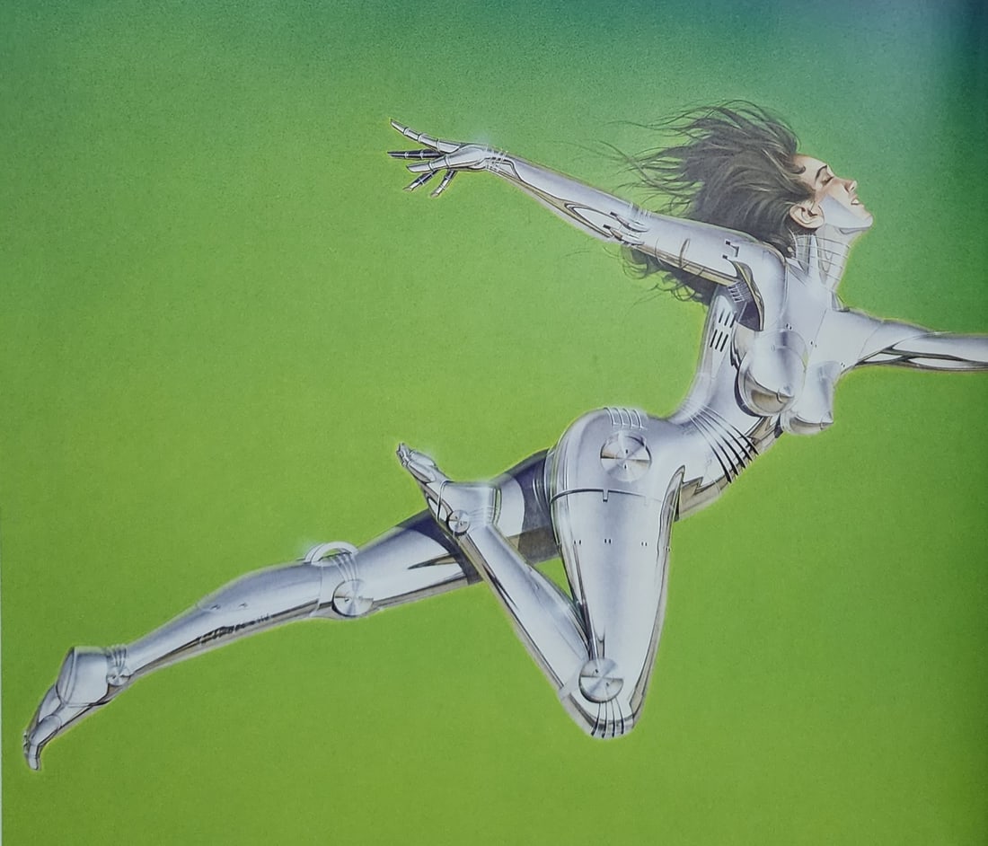 Hajime Sorayama, Untitled - 2010: Photographer: Hajime Sorayama, Title/Subject: Untitled Type Of Print: Authentic Sheet Fed Photogravure/Heliogravure. Date Of Print: 2010 Paper: Medium weight, satin/matte finish. Print Origin: Singapo
