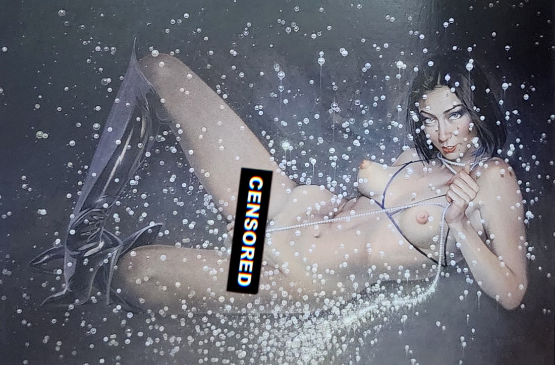 Hajime Sorayama, Untitled - 2010: Photographer: Hajime Sorayama, Title/Subject: Untitled Type Of Print: Authentic Sheet Fed Photogravure/Heliogravure. Date Of Print: 2010 Paper: Medium weight, satin/matte finish. Print Origin: Singapo