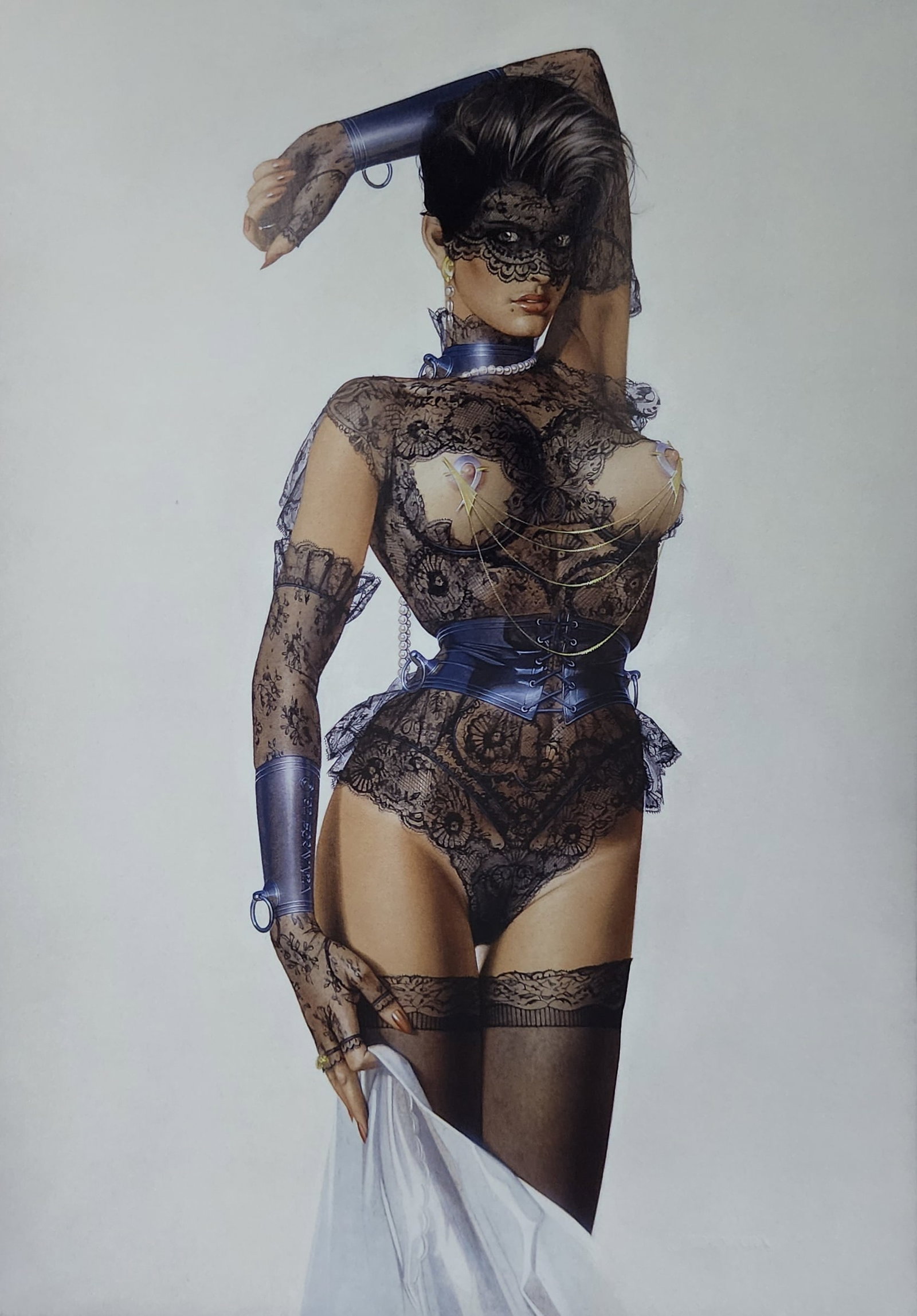 Hajime Sorayama, Untitled - 2010: Photographer: Hajime Sorayama, Title/Subject: Untitled Type Of Print: Authentic Sheet Fed Photogravure/Heliogravure. Date Of Print: 2010 Paper: Medium weight, satin/matte finish. Print Origin: Singapo