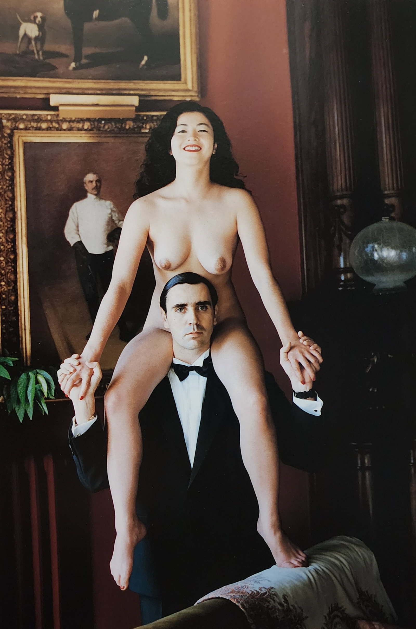 Helmut Newton 'Immorale' 1993: Artist/Photographer: Helmut Newton Title/Subject: Immorale Type Of Print: Authentic Sheet Fed Photogravure/Heliogravure. Date Of Print: 1993 Paper: Medium weight, satin/matte finish. Print Origin: Jap