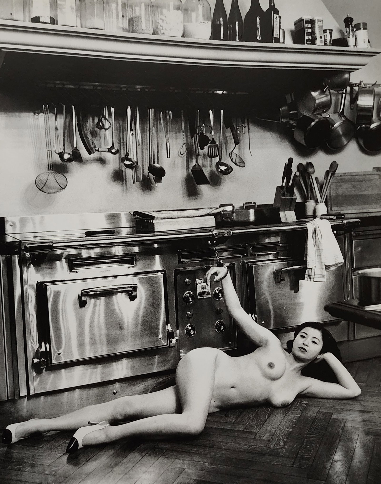 Helmut Newton 'Immorale' 1993: Artist/Photographer: Helmut Newton Title/Subject: Immorale Type Of Print: Authentic Sheet Fed Photogravure/Heliogravure. Date Of Print: 1993 Paper: Medium weight, satin/matte finish. Print Origin: Jap