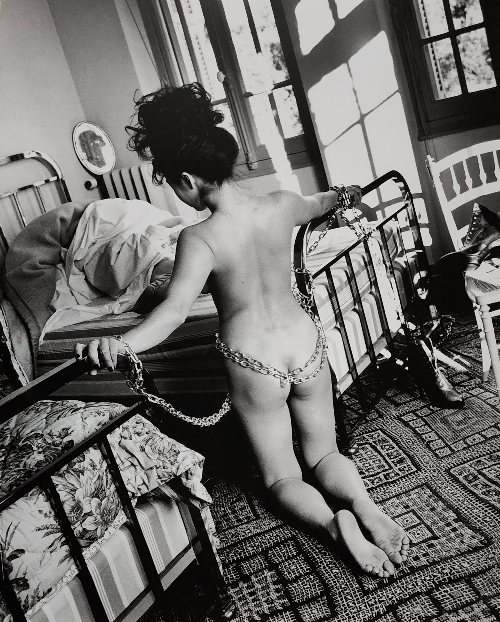 Helmut Newton 'Immorale' 1993: Artist/Photographer: Helmut Newton Title/Subject: Immorale Type Of Print: Authentic Sheet Fed Photogravure/Heliogravure. Date Of Print: 1993 Paper: Medium weight, satin/matte finish. Print Origin: Jap