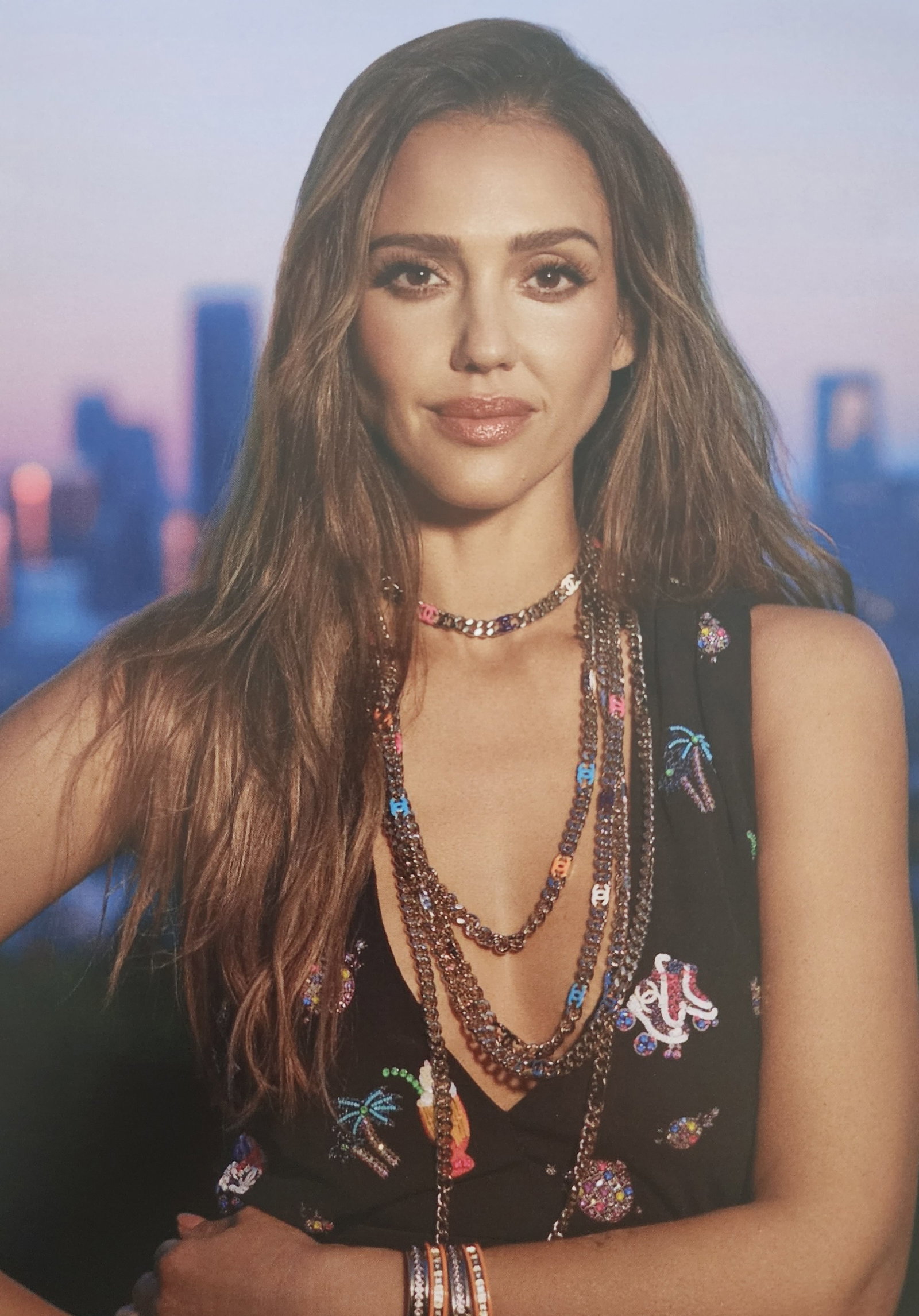 Jessica Alba, Top most beautiful Actress, 2019: Model/Actress: Jessica Alba Title/Subject: Top most beautiful Actress Type Of Print: Authentic Sheet Fed Photogravure/Heliogravure. Date Of Print: 2019 Paper: Medium weight, satin/matte finish. Print 