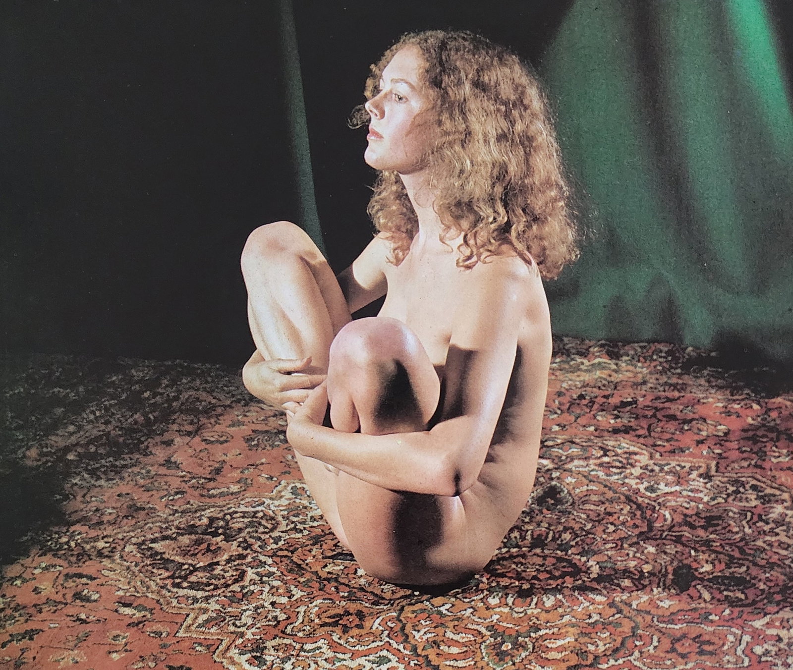 John Adams, Nude Yoga, 1972: Artist/Photographer: John Adams Title/Subject: Nude Yoga Type Of Print: Authentic Sheet Fed Photogravure/Heliogravure. Date Of Print: 1972 Paper: Medium weight, satin/matte finish. Print Origin: UK Ap