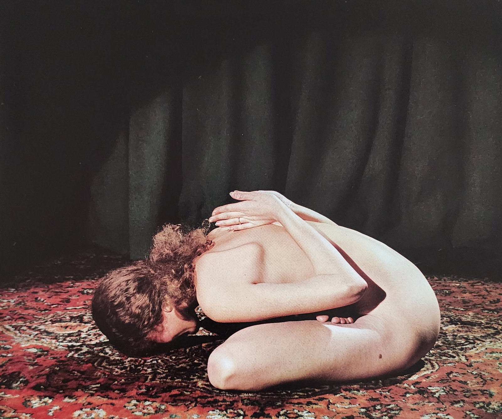 John Adams, Nude Yoga, 1972: Artist/Photographer: John Adams Title/Subject: Nude Yoga Type Of Print: Authentic Sheet Fed Photogravure/Heliogravure. Date Of Print: 1972 Paper: Medium weight, satin/matte finish. Print Origin: UK Ap