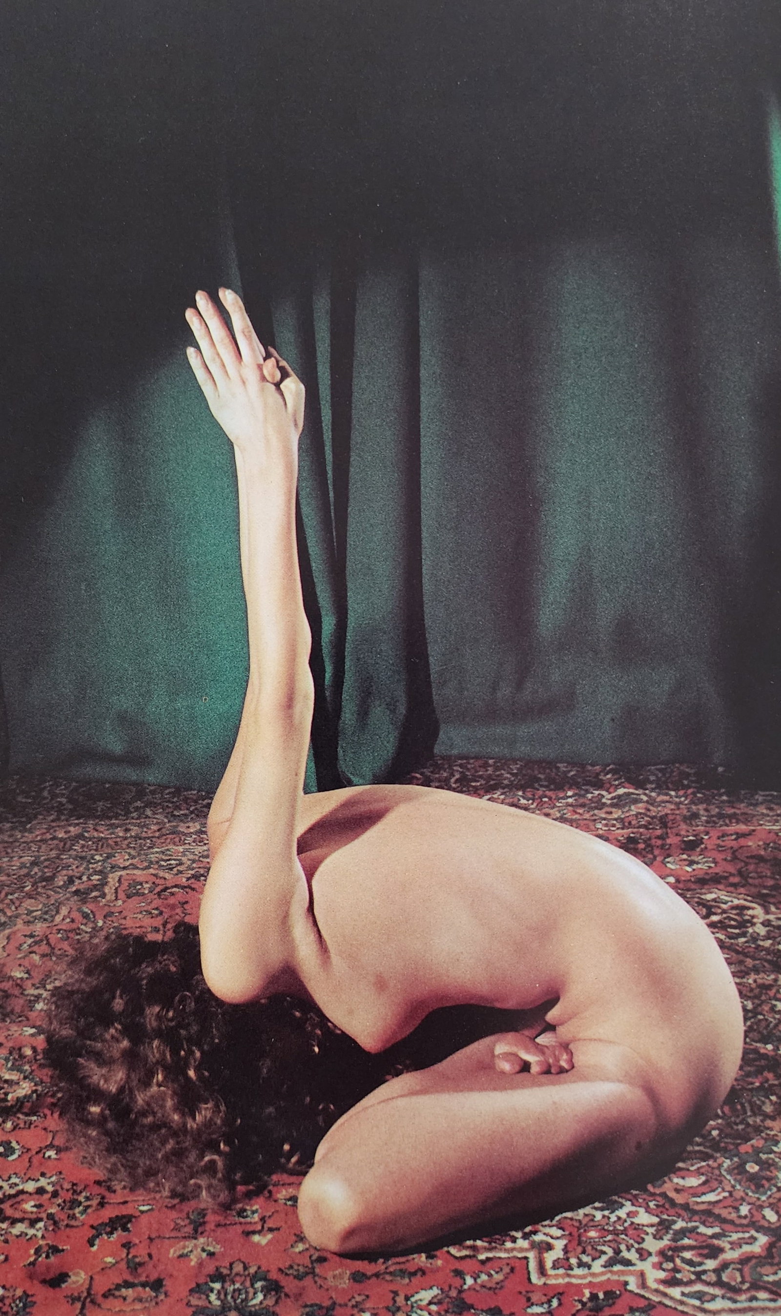 John Adams, Nude Yoga, 1972: Artist/Photographer: John Adams Title/Subject: Nude Yoga Type Of Print: Authentic Sheet Fed Photogravure/Heliogravure. Date Of Print: 1972 Paper: Medium weight, satin/matte finish. Print Origin: UK Ap
