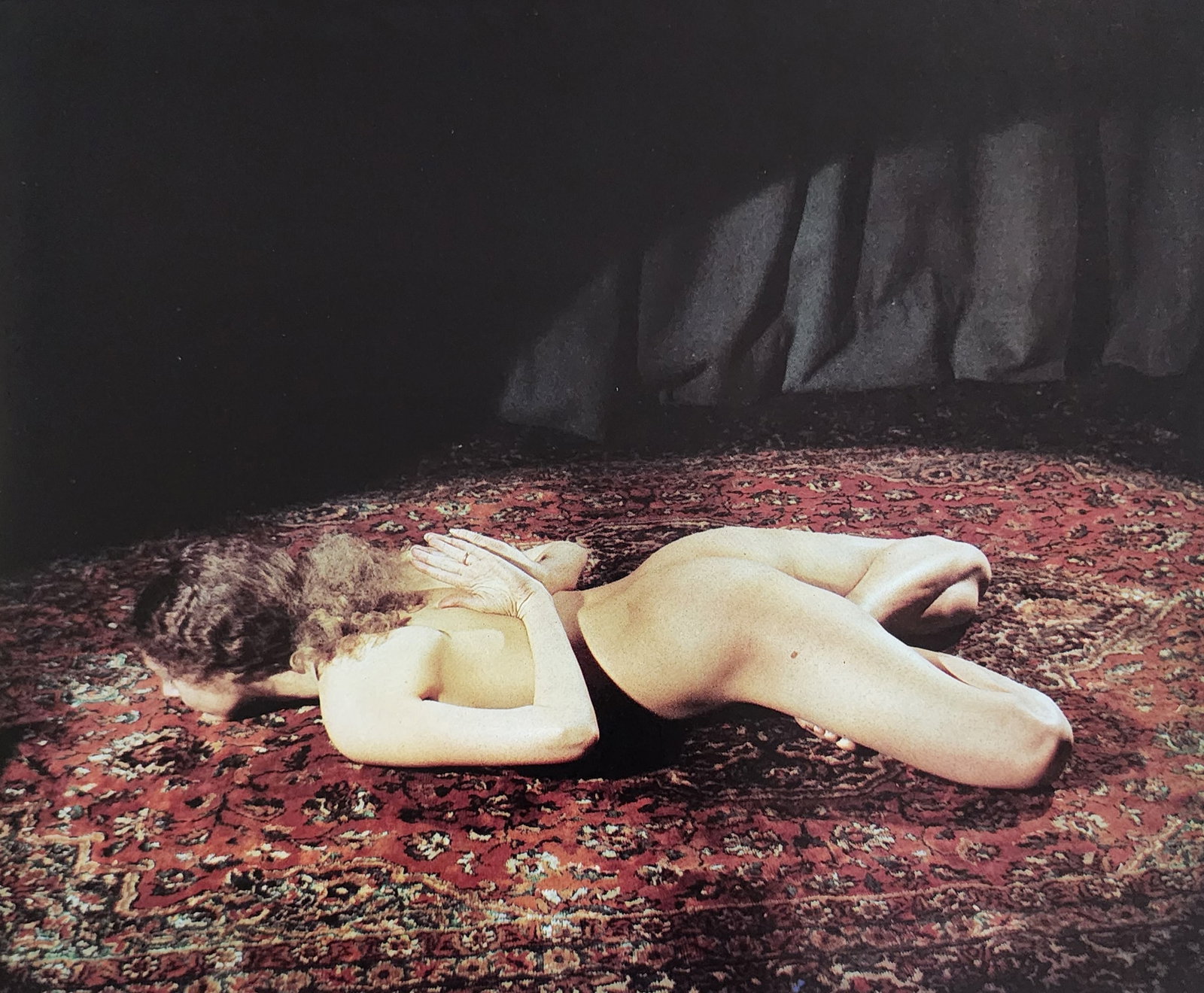 John Adams, Nude Yoga, 1972: Artist/Photographer: John Adams Title/Subject: Nude Yoga Type Of Print: Authentic Sheet Fed Photogravure/Heliogravure. Date Of Print: 1972 Paper: Medium weight, satin/matte finish. Print Origin: UK Ap