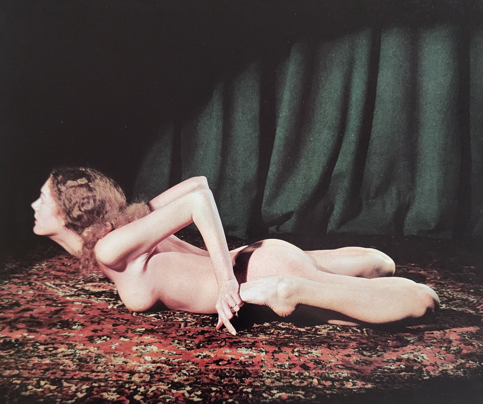 John Adams, Nude Yoga, 1972: Artist/Photographer: John Adams Title/Subject: Nude Yoga Type Of Print: Authentic Sheet Fed Photogravure/Heliogravure. Date Of Print: 1972 Paper: Medium weight, satin/matte finish. Print Origin: UK Ap