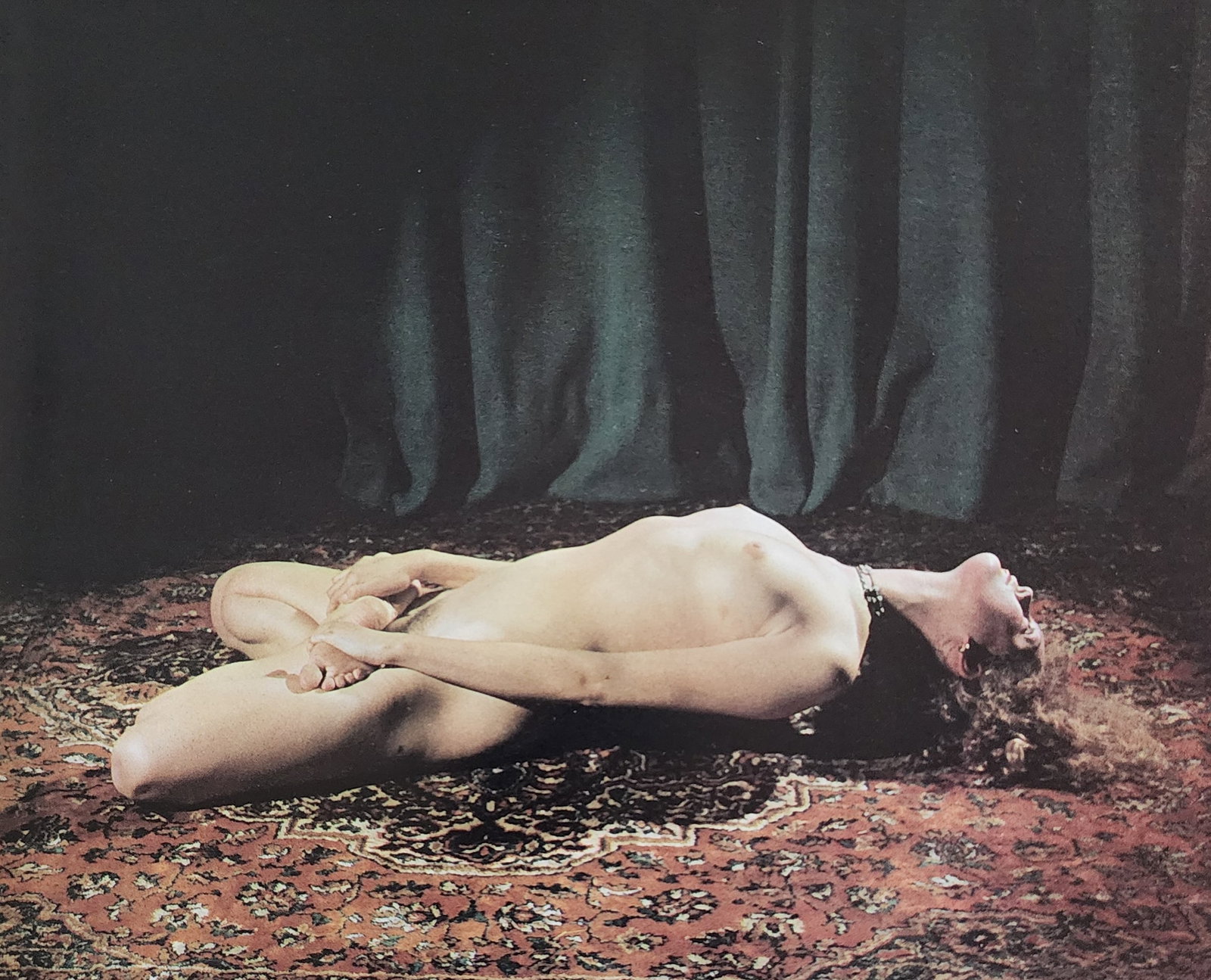 John Adams, Nude Yoga, 1972: Artist/Photographer: John Adams Title/Subject: Nude Yoga Type Of Print: Authentic Sheet Fed Photogravure/Heliogravure. Date Of Print: 1972 Paper: Medium weight, satin/matte finish. Print Origin: UK Ap