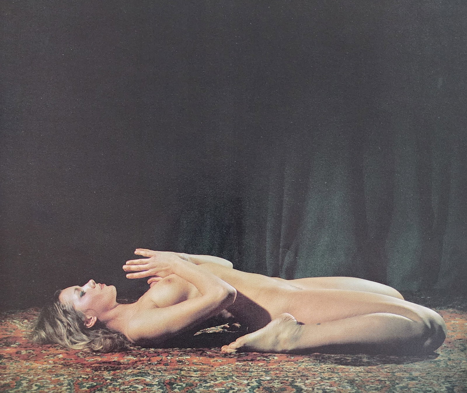 John Adams, Nude Yoga, 1972: Artist/Photographer: John Adams Title/Subject: Nude Yoga Type Of Print: Authentic Sheet Fed Photogravure/Heliogravure. Date Of Print: 1972 Paper: Medium weight, satin/matte finish. Print Origin: UK Ap