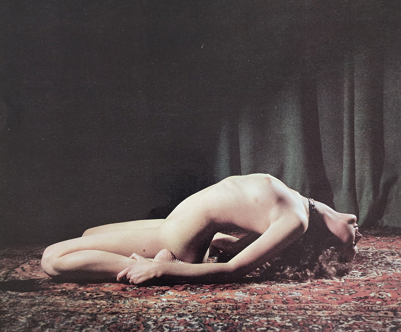 John Adams, Nude Yoga, 1972: Artist/Photographer: John Adams Title/Subject: Nude Yoga Type Of Print: Authentic Sheet Fed Photogravure/Heliogravure. Date Of Print: 1972 Paper: Medium weight, satin/matte finish. Print Origin: UK Ap