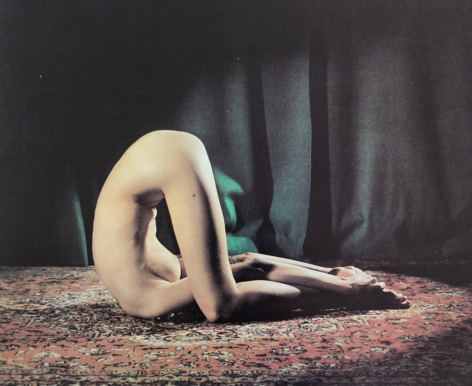 John Adams, Nude Yoga, 1972: Artist/Photographer: John Adams Title/Subject: Nude Yoga Type Of Print: Authentic Sheet Fed Photogravure/Heliogravure. Date Of Print: 1972 Paper: Medium weight, satin/matte finish. Print Origin: UK Ap