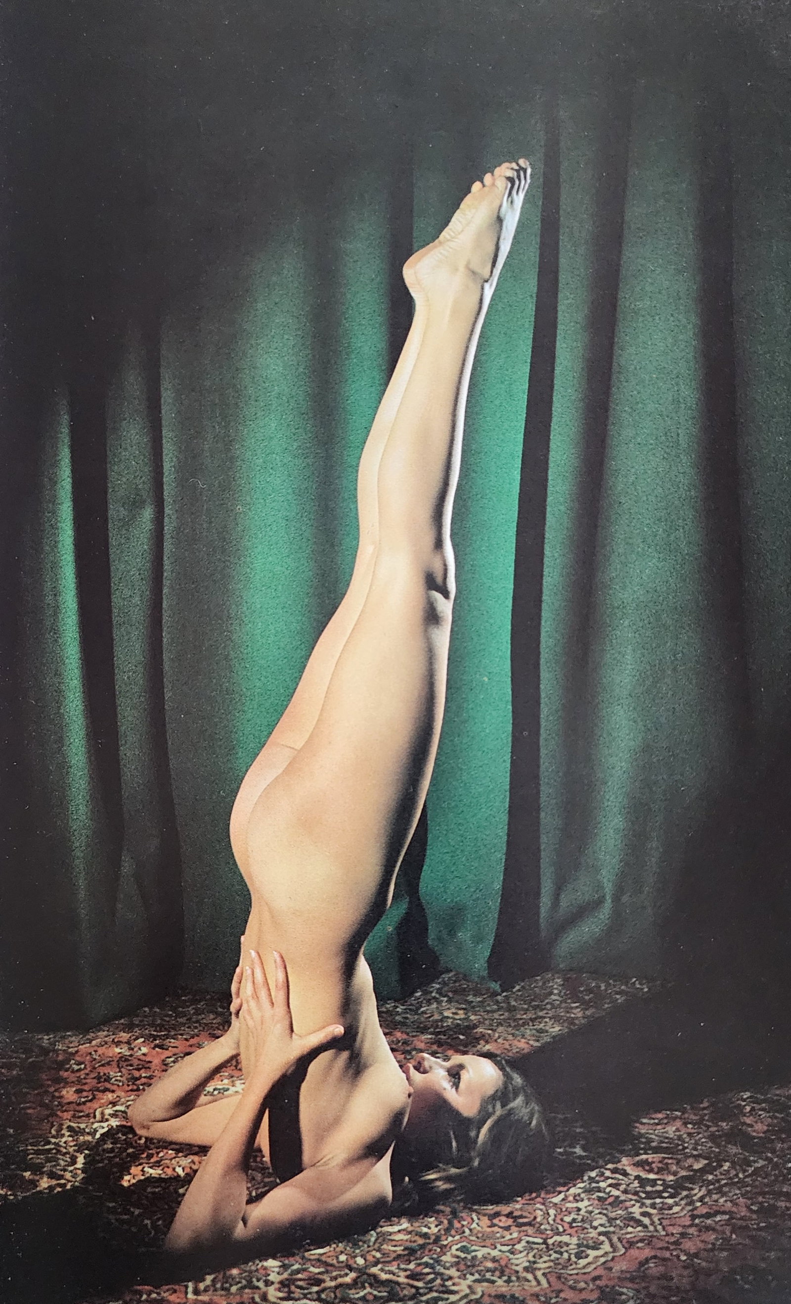 John Adams, Nude Yoga, 1972: Artist/Photographer: John Adams Title/Subject: Nude Yoga Type Of Print: Authentic Sheet Fed Photogravure/Heliogravure. Date Of Print: 1972 Paper: Medium weight, satin/matte finish. Print Origin: UK Ap