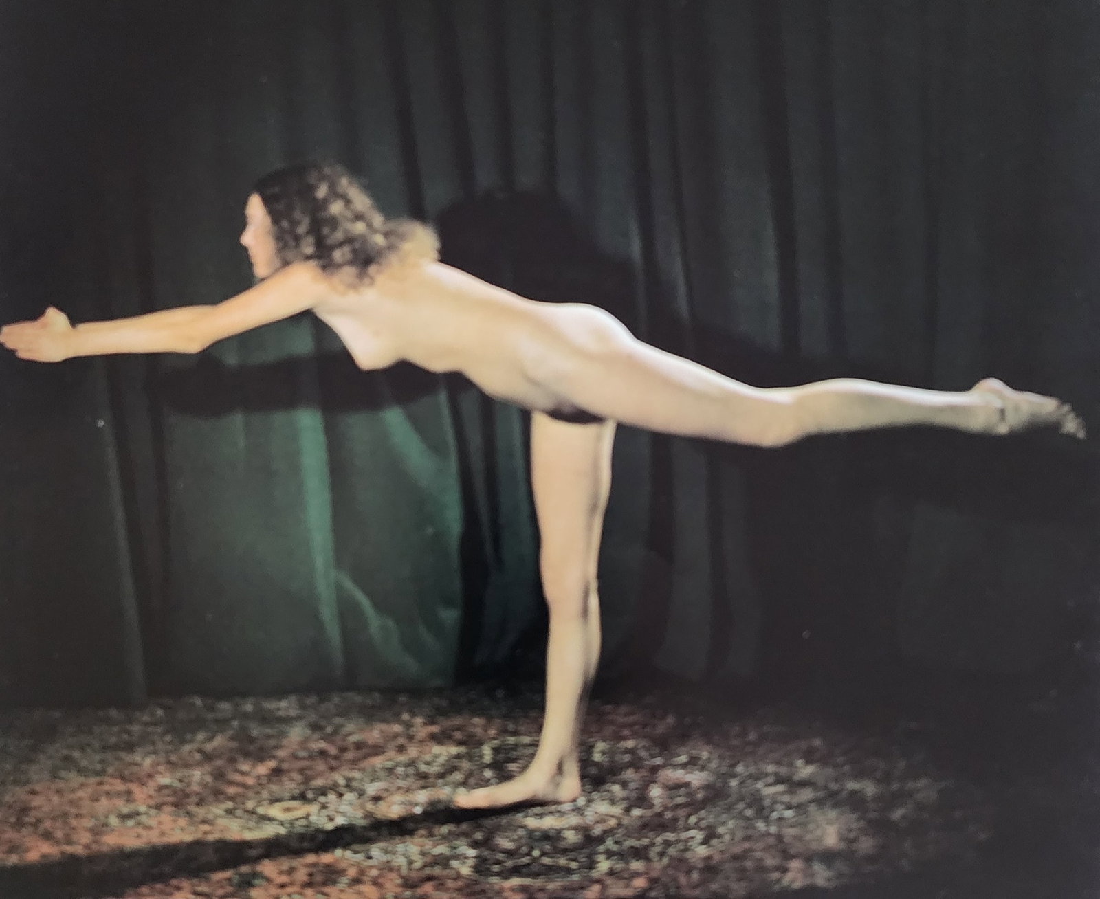 John Adams, Nude Yoga, 1972: Artist/Photographer: John Adams Title/Subject: Nude Yoga Type Of Print: Authentic Sheet Fed Photogravure/Heliogravure. Date Of Print: 1972 Paper: Medium weight, satin/matte finish. Print Origin: UK Ap