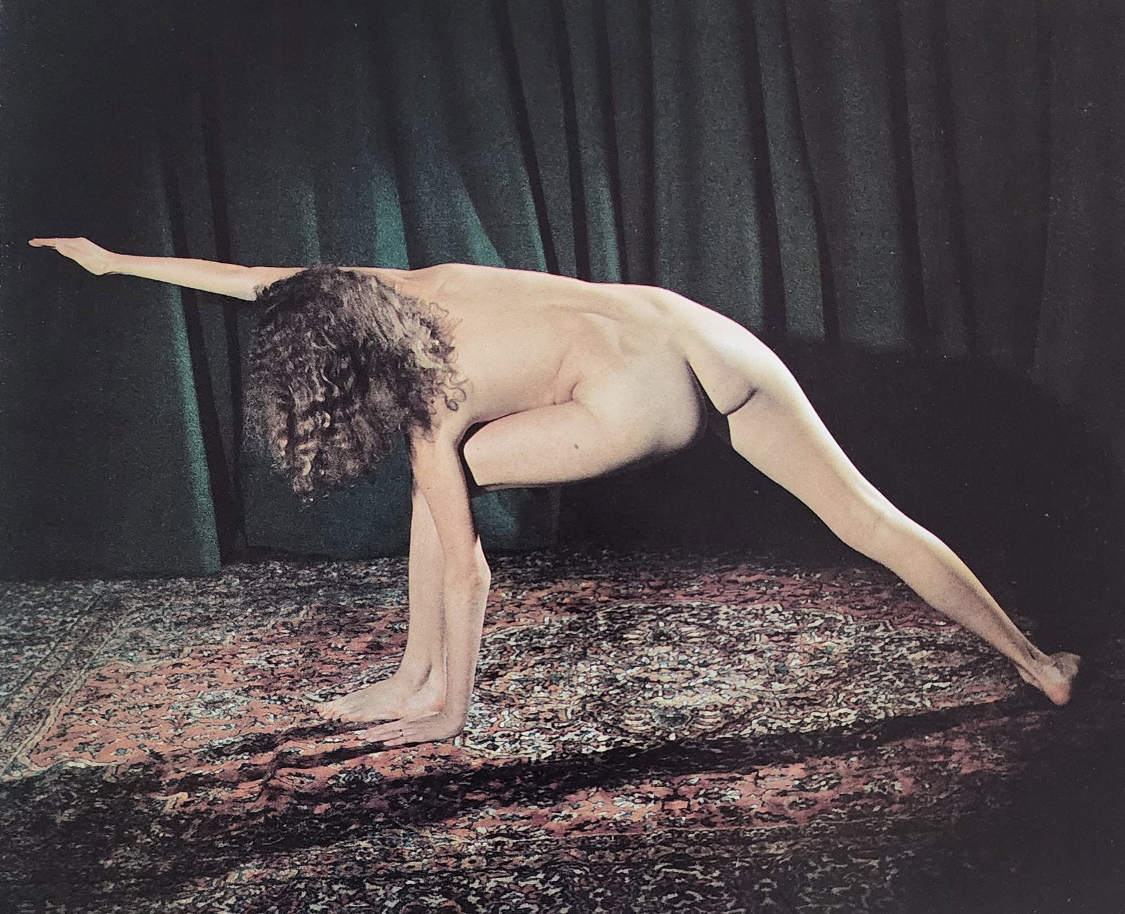 John Adams, Nude Yoga, 1972: Artist/Photographer: John Adams Title/Subject: Nude Yoga Type Of Print: Authentic Sheet Fed Photogravure/Heliogravure. Date Of Print: 1972 Paper: Medium weight, satin/matte finish. Print Origin: UK Ap