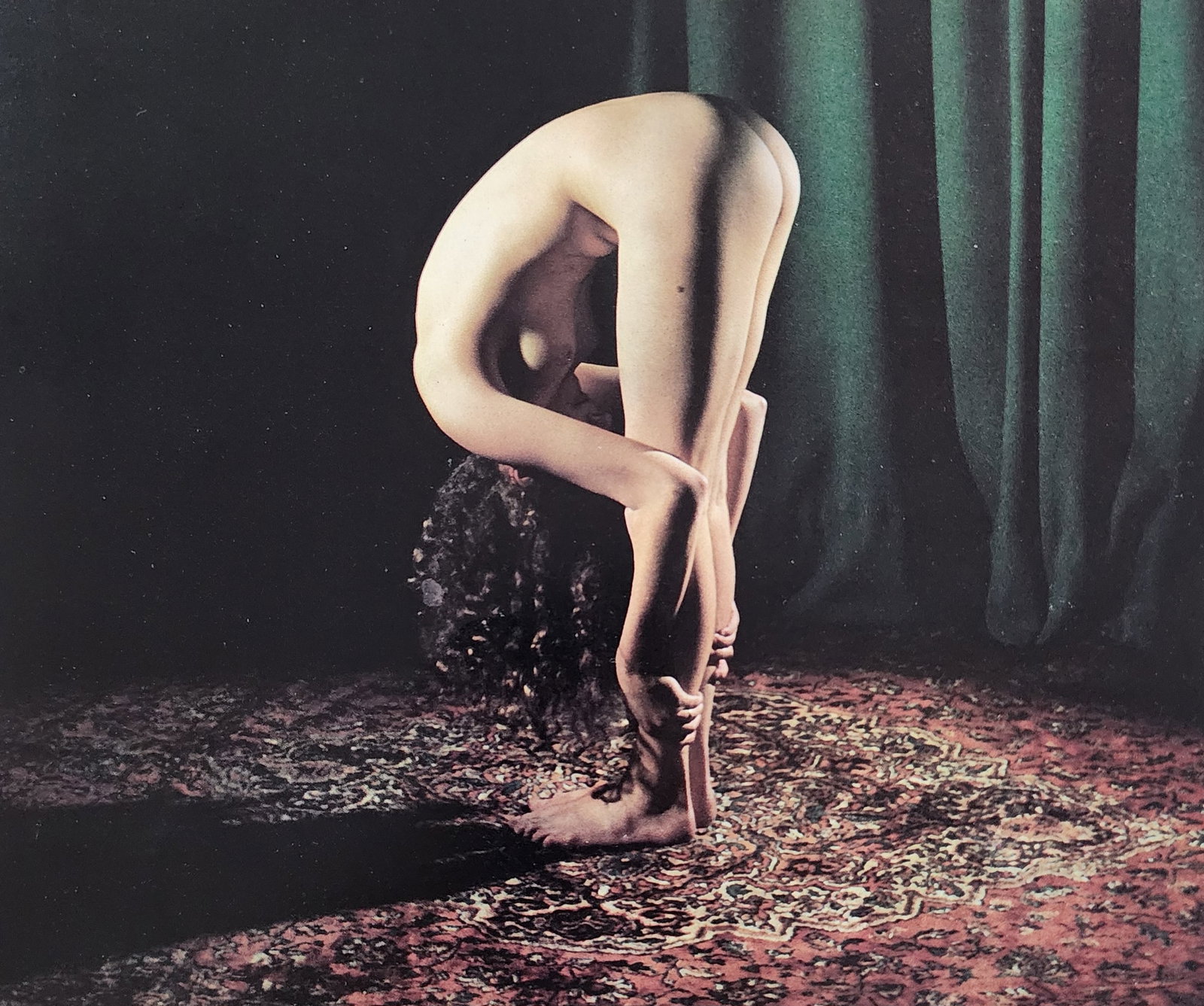 John Adams, Nude Yoga, 1972: Artist/Photographer: John Adams Title/Subject: Nude Yoga Type Of Print: Authentic Sheet Fed Photogravure/Heliogravure. Date Of Print: 1972 Paper: Medium weight, satin/matte finish. Print Origin: UK Ap