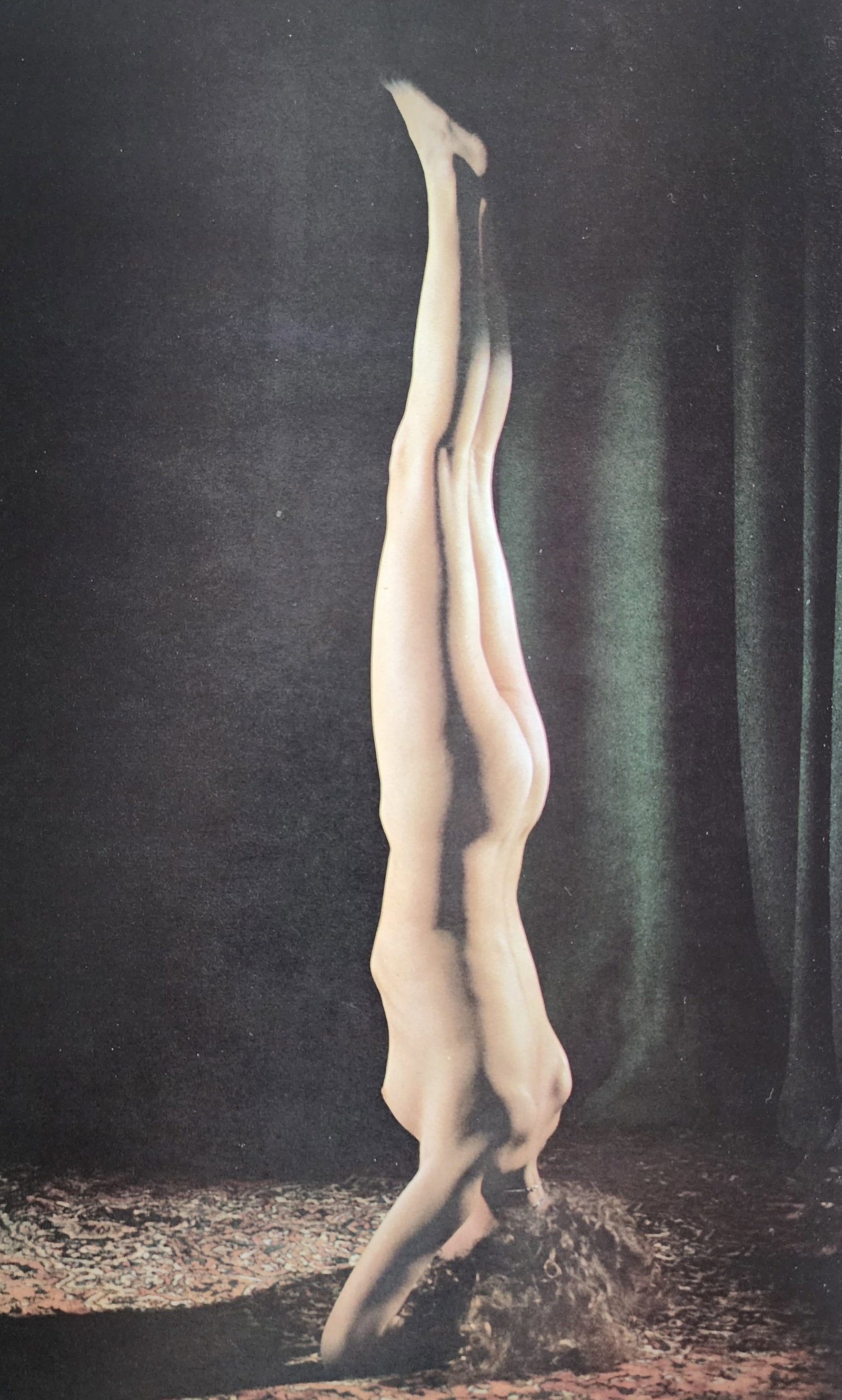 John Adams, Nude Yoga, 1972: Artist/Photographer: John Adams Title/Subject: Nude Yoga Type Of Print: Authentic Sheet Fed Photogravure/Heliogravure. Date Of Print: 1972 Paper: Medium weight, satin/matte finish. Print Origin: UK Ap