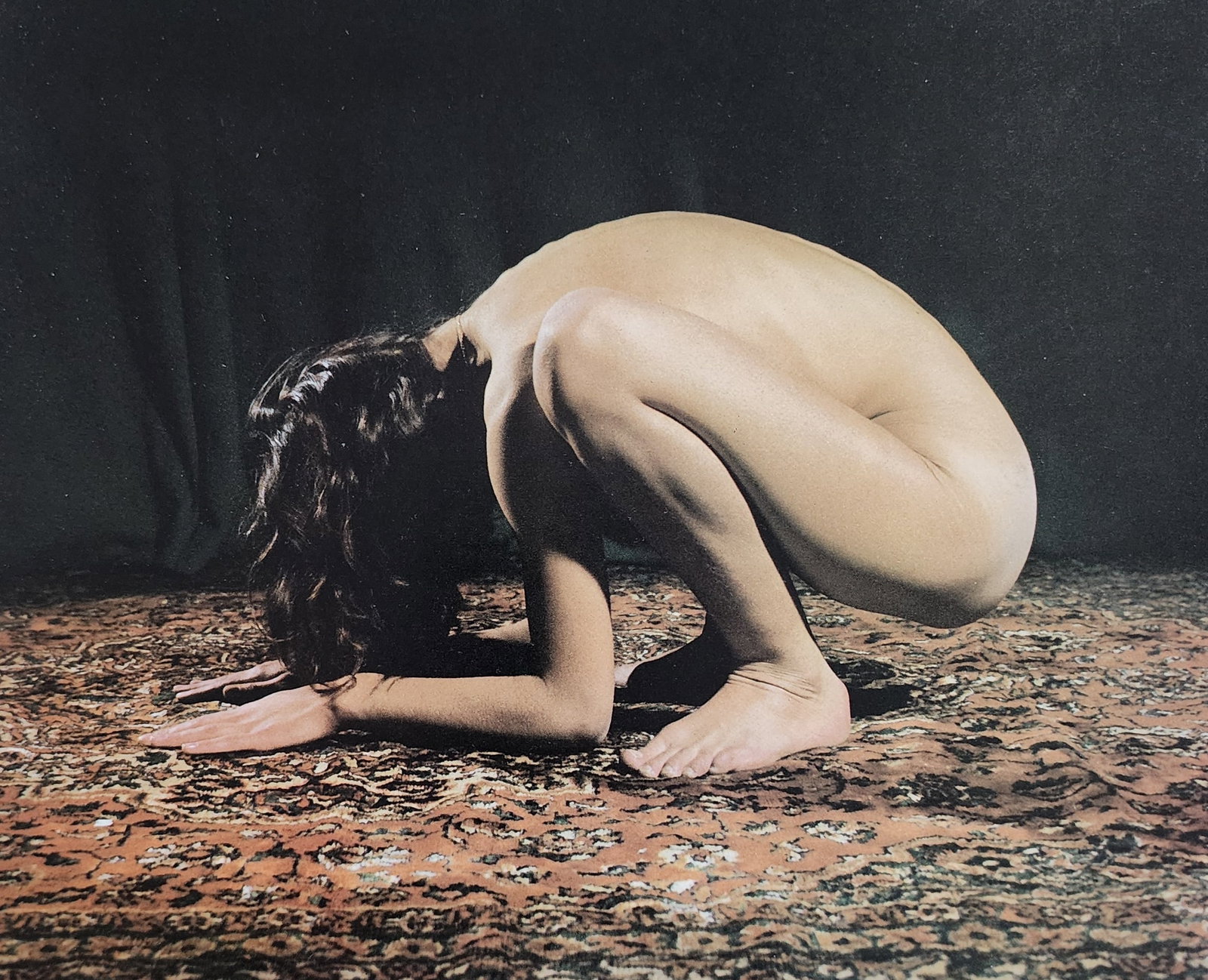 John Adams, Nude Yoga, 1972: Artist/Photographer: John Adams Title/Subject: Nude Yoga Type Of Print: Authentic Sheet Fed Photogravure/Heliogravure. Date Of Print: 1972 Paper: Medium weight, satin/matte finish. Print Origin: UK Ap