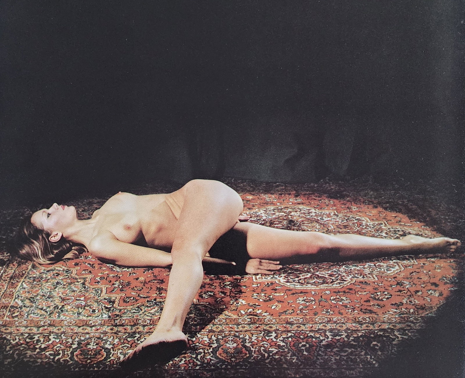 John Adams, Nude Yoga, 1972: Artist/Photographer: John Adams Title/Subject: Nude Yoga Type Of Print: Authentic Sheet Fed Photogravure/Heliogravure. Date Of Print: 1972 Paper: Medium weight, satin/matte finish. Print Origin: UK Ap