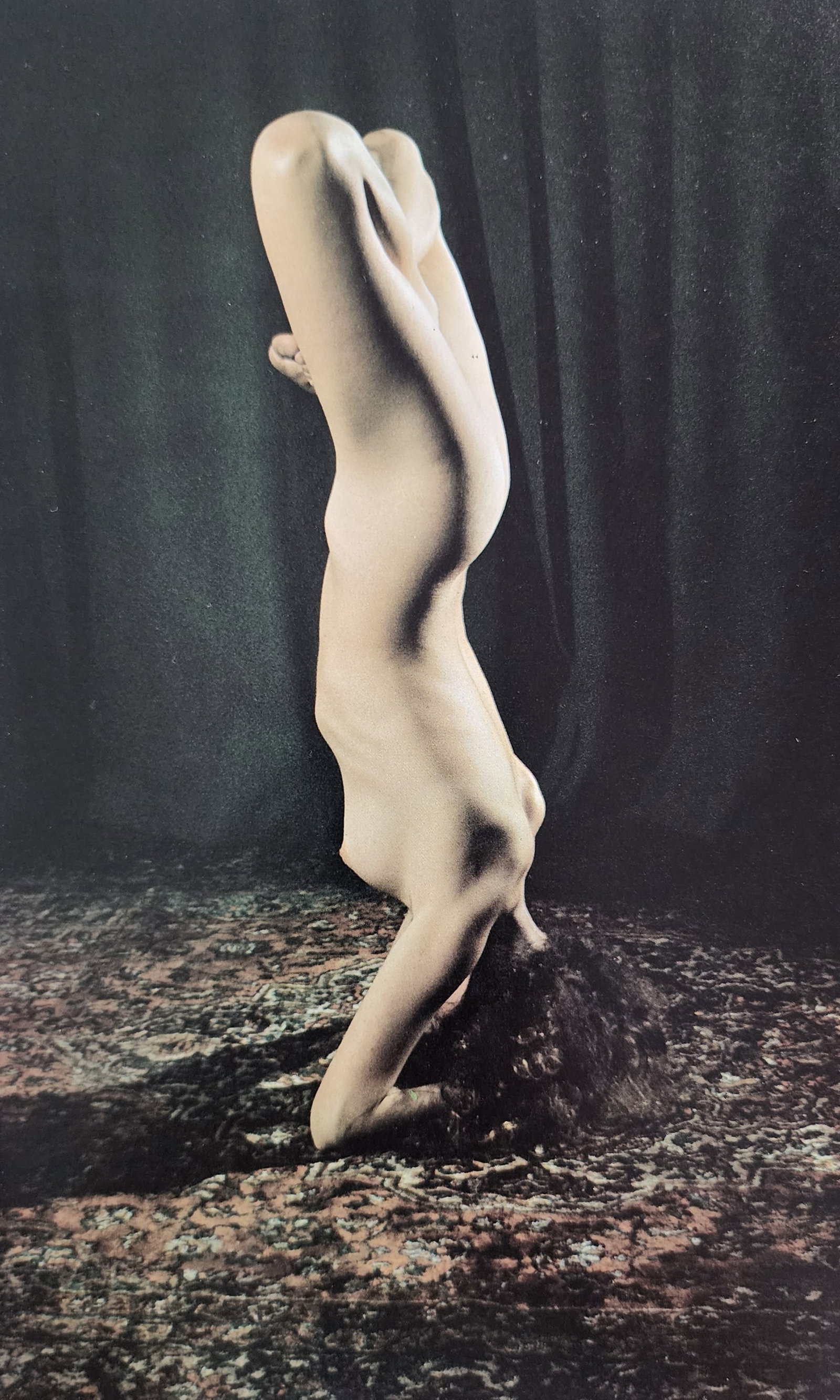 John Adams, Nude Yoga, 1972: Artist/Photographer: John Adams Title/Subject: Nude Yoga Type Of Print: Authentic Sheet Fed Photogravure/Heliogravure. Date Of Print: 1972 Paper: Medium weight, satin/matte finish. Print Origin: UK Ap