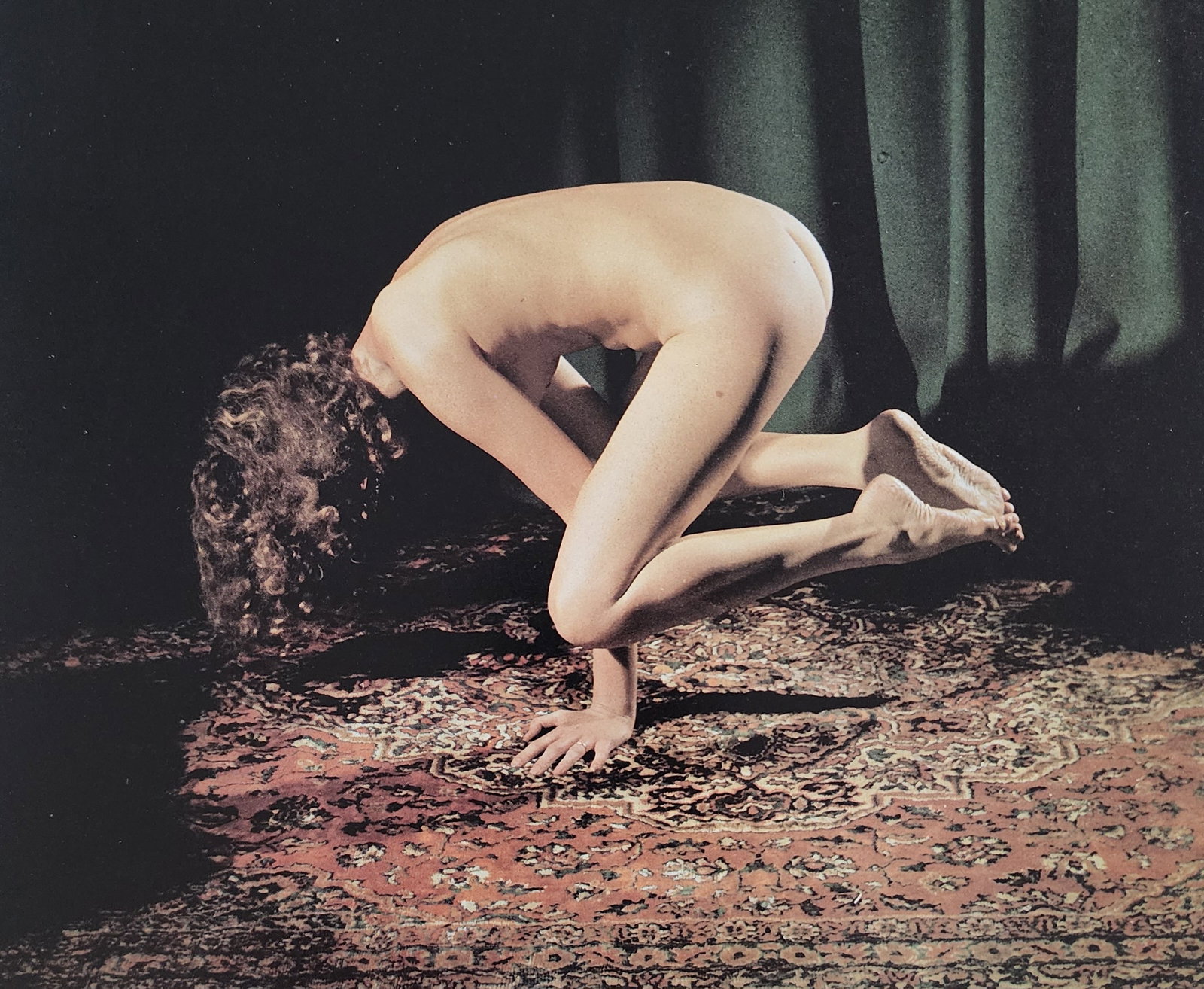 John Adams, Nude Yoga, 1972: Artist/Photographer: John Adams Title/Subject: Nude Yoga Type Of Print: Authentic Sheet Fed Photogravure/Heliogravure. Date Of Print: 1972 Paper: Medium weight, satin/matte finish. Print Origin: UK Ap