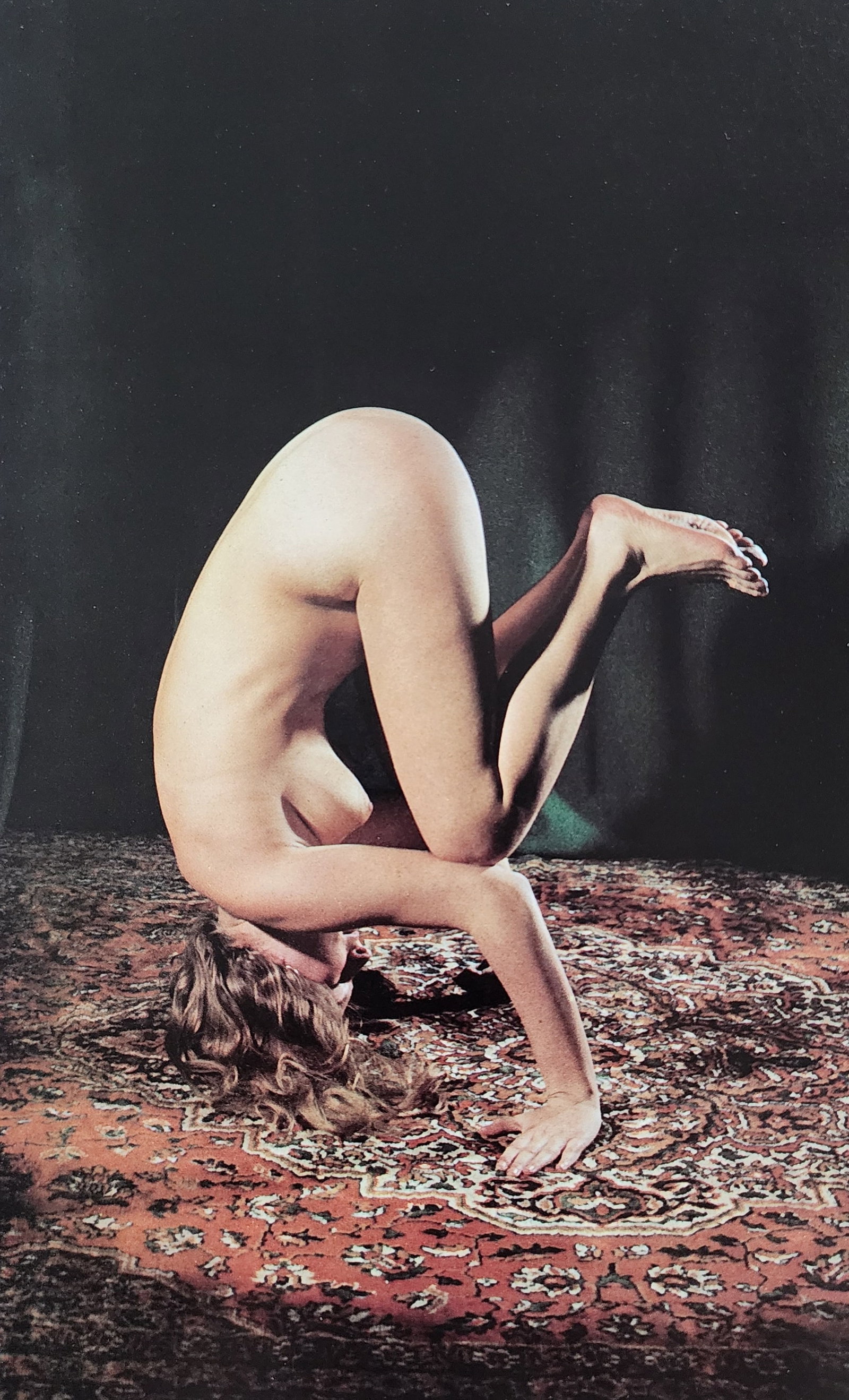 John Adams, Nude Yoga, 1972: Artist/Photographer: John Adams Title/Subject: Nude Yoga Type Of Print: Authentic Sheet Fed Photogravure/Heliogravure. Date Of Print: 1972 Paper: Medium weight, satin/matte finish. Print Origin: UK Ap