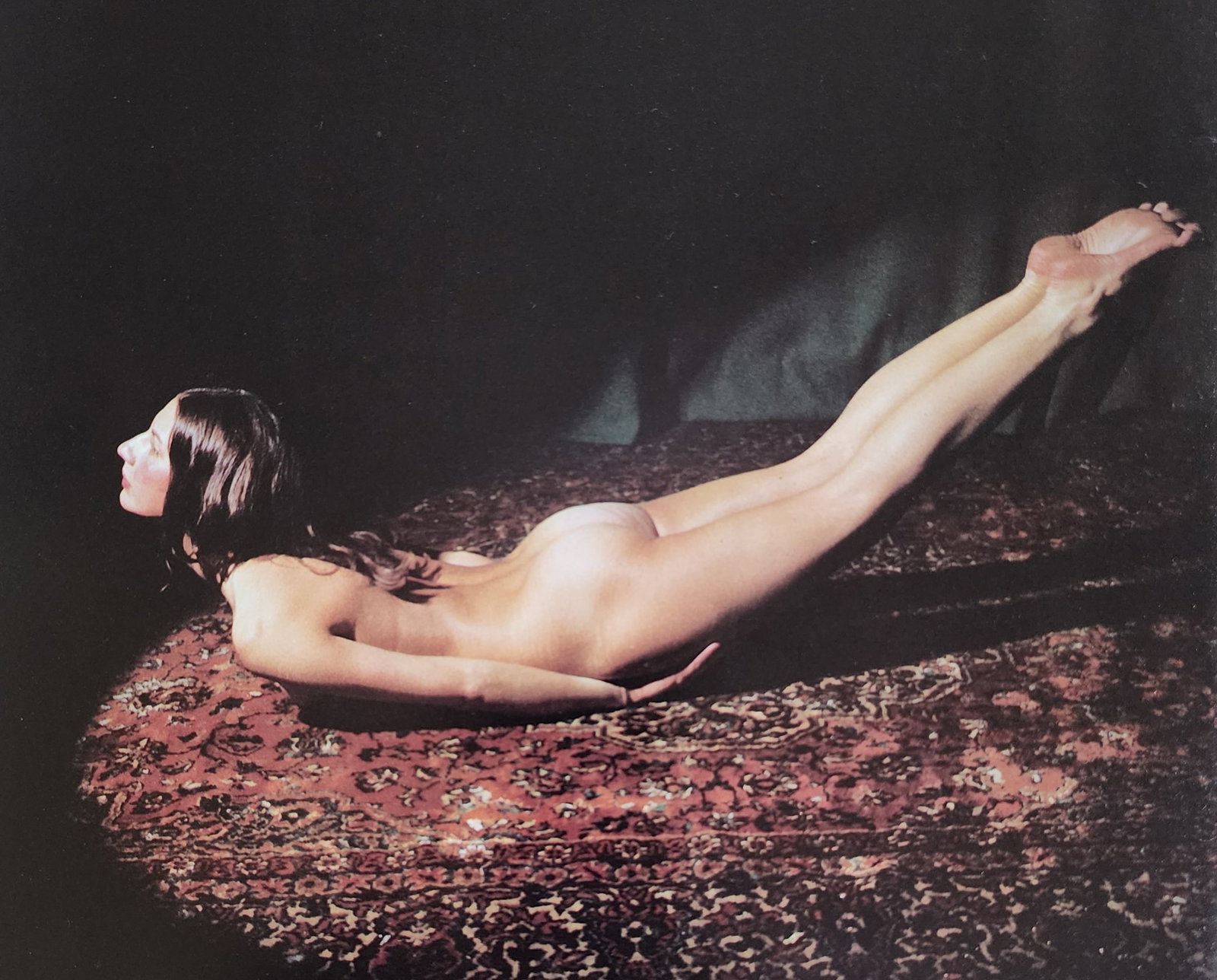 John Adams, Nude Yoga, 1972: Artist/Photographer: John Adams Title/Subject: Nude Yoga Type Of Print: Authentic Sheet Fed Photogravure/Heliogravure. Date Of Print: 1972 Paper: Medium weight, satin/matte finish. Print Origin: UK Ap