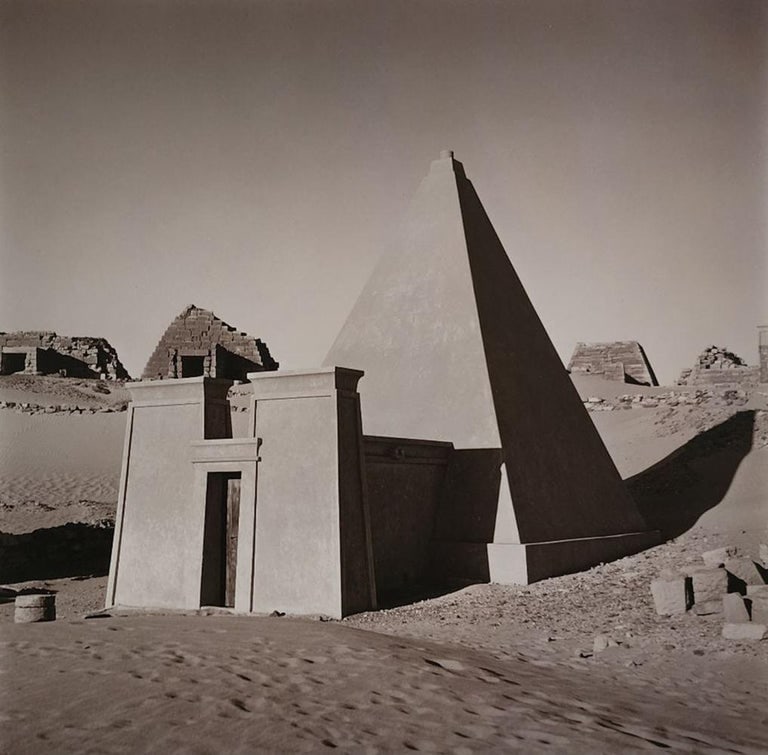Lynn Davis 'Meroe, Sudan, 1988', Signed & Numbered Gelatin Silver Print 1999: Photographer: Lynn Davis Title: Meroe, Sudan Date Of Negative: 1988 Type Of Print: Gelatin Silver Print Date Of Print: 1999 Edition: 37/50 Numbered in ink, on the verso, left side Signture: hand signe