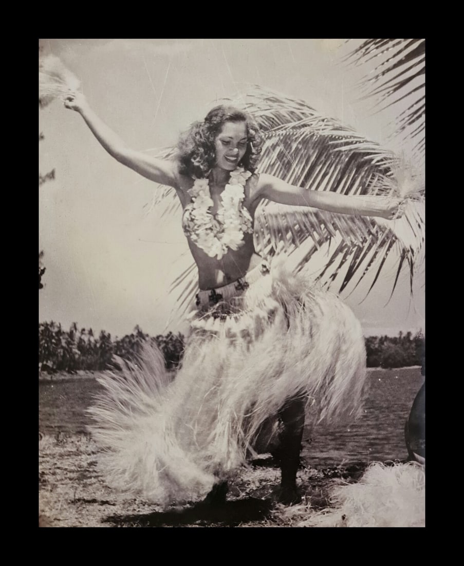 Adolphe Sylvain, Untitled, 1946: Photographer: Adolphe Sylvain - 1920-1991, was a French-Tahitian photographer, best known for his black-and-white photographs of Tahiti and Tahitian models. Subject/Title: Tahiti Date Of Negative: 194