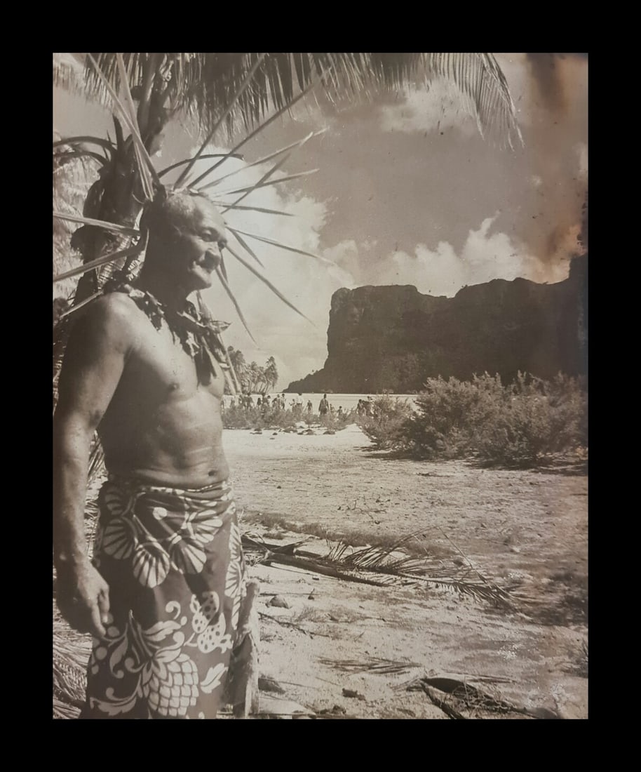 Adolphe Sylvain, Untitled, 1946: Photographer: Adolphe Sylvain - 1920-1991, was a French-Tahitian photographer, best known for his black-and-white photographs of Tahiti and Tahitian models. Subject/Title: Tahiti Date Of Negative: