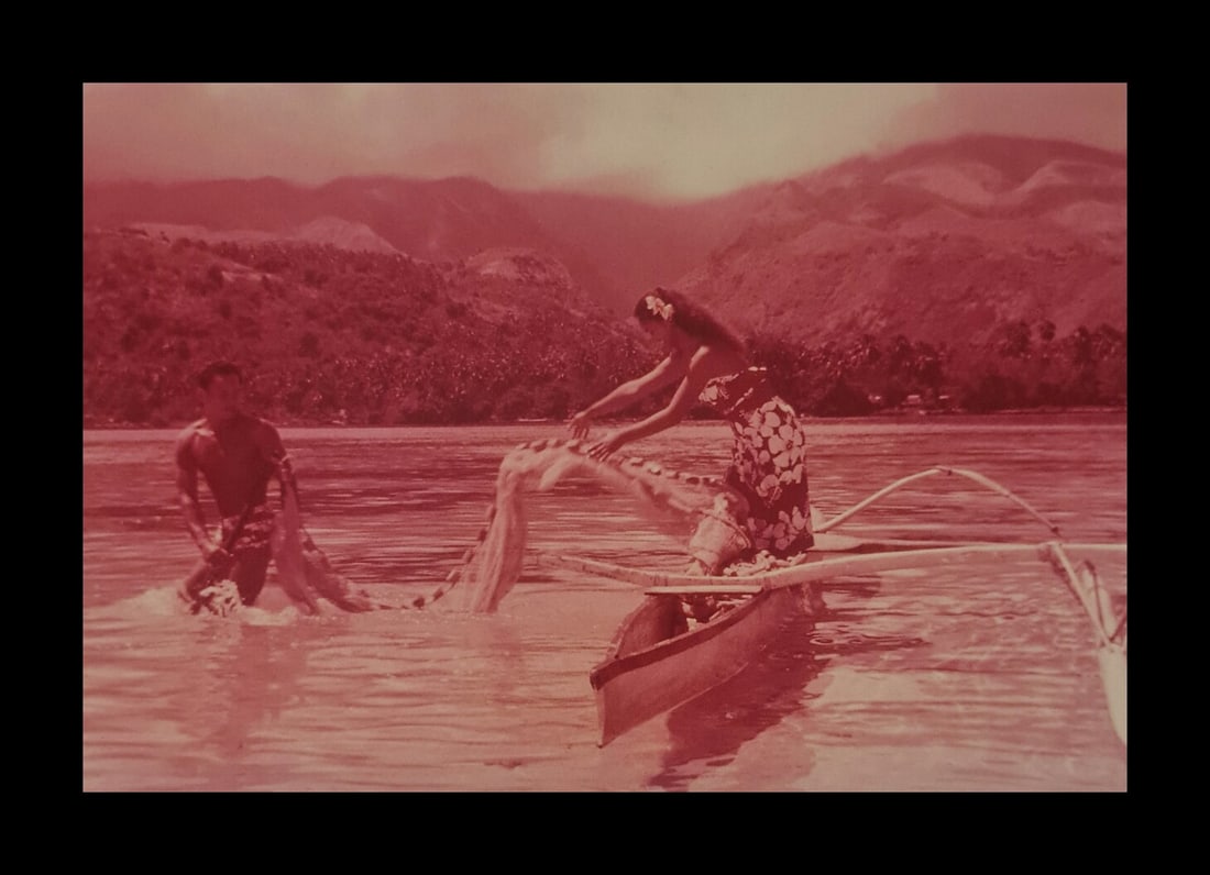 Adolphe Sylvain, Untitled, 1946: Photographer: Adolphe Sylvain - 1920-1991, was a French-Tahitian photographer, best known for his black-and-white photographs of Tahiti and Tahitian models. Subject/Title: Tahiti Date Of Negative: