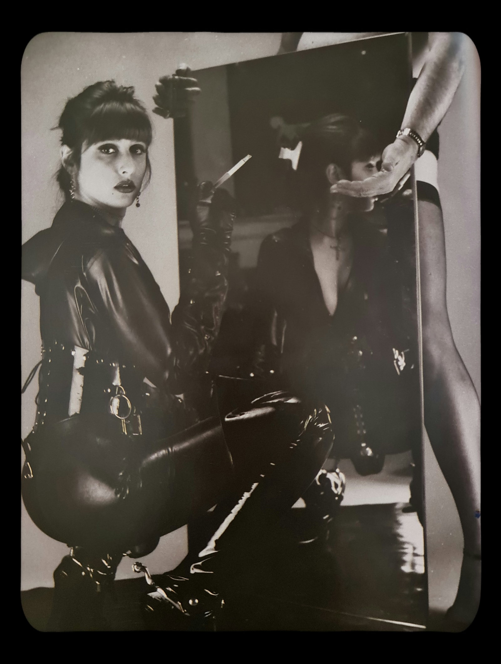 Eric Kroll, Untitled, 1990's: Photographer: Eric Kroll - 1946 (age 75 years), Eric David Kroll is a fetish photographer, erotica historian and book editor who has lived in New York, San Francisco, and Los Angeles. Type Of Print: