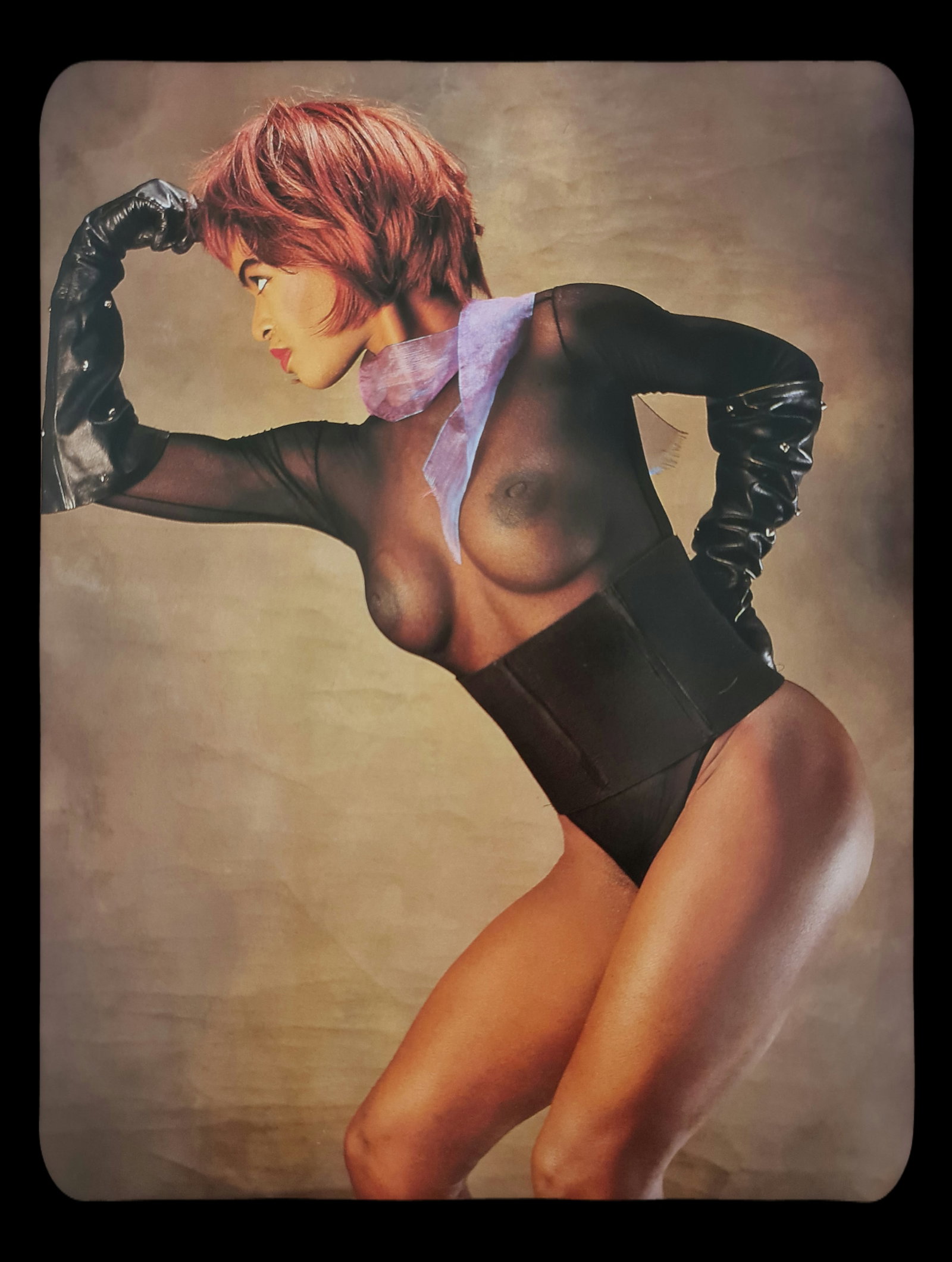Eric Kroll, Untitled, 1990's: Photographer: Eric Kroll - 1946 (age 75 years), Eric David Kroll is a fetish photographer, erotica historian and book editor who has lived in New York, San Francisco, and Los Angeles. Type Of Print: