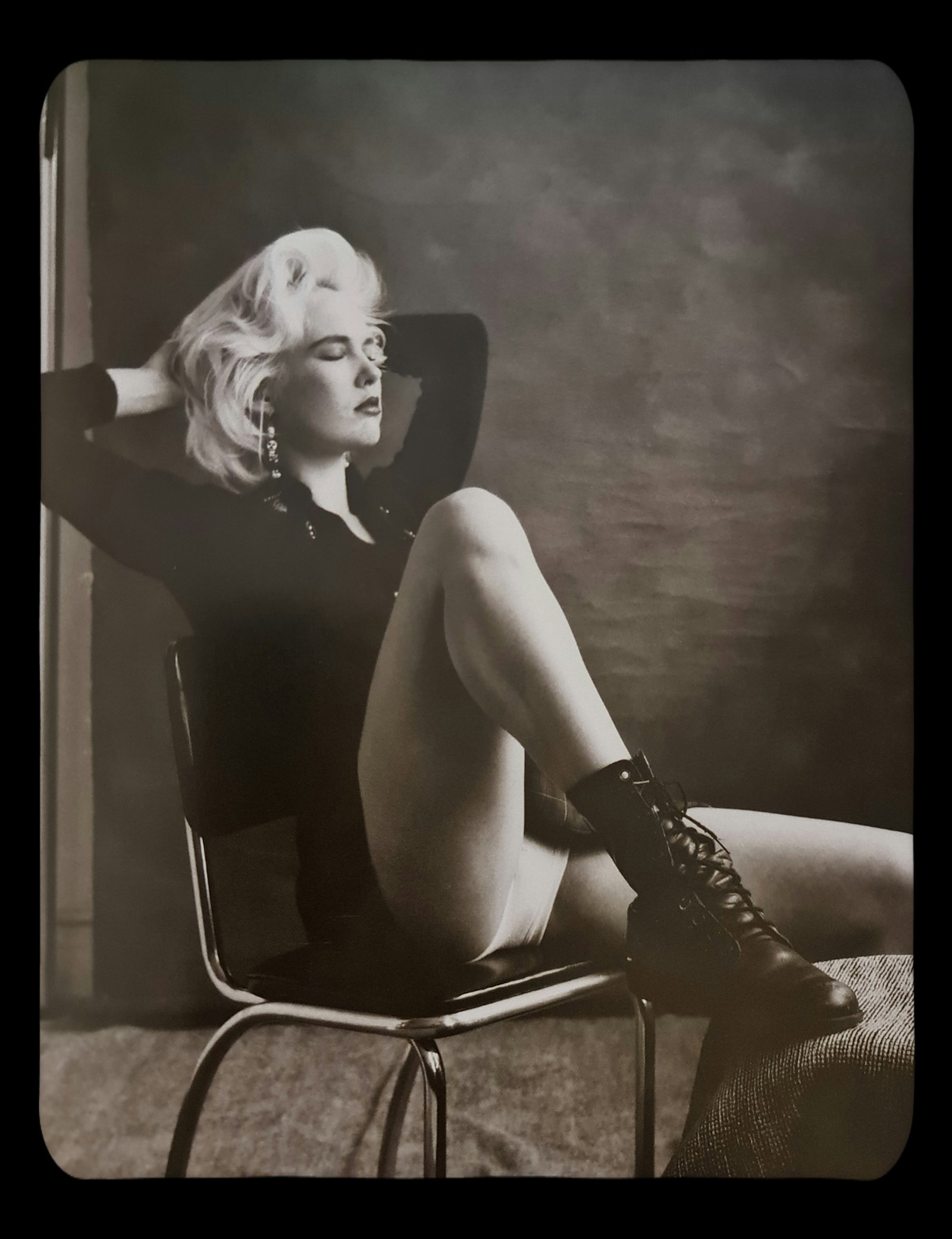 Eric Kroll, Untitled, 1990's: Photographer: Eric Kroll - 1946 (age 75 years), Eric David Kroll is a fetish photographer, erotica historian and book editor who has lived in New York, San Francisco, and Los Angeles. Type Of Print: