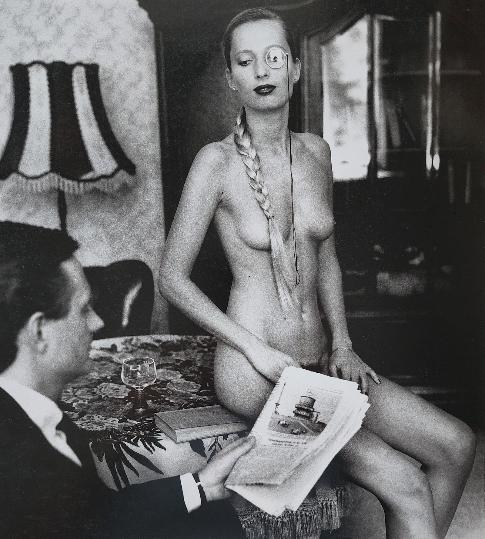 Helmut Newton 'Sabine and Ederhard, Berlin' 1987 (1 of 1)