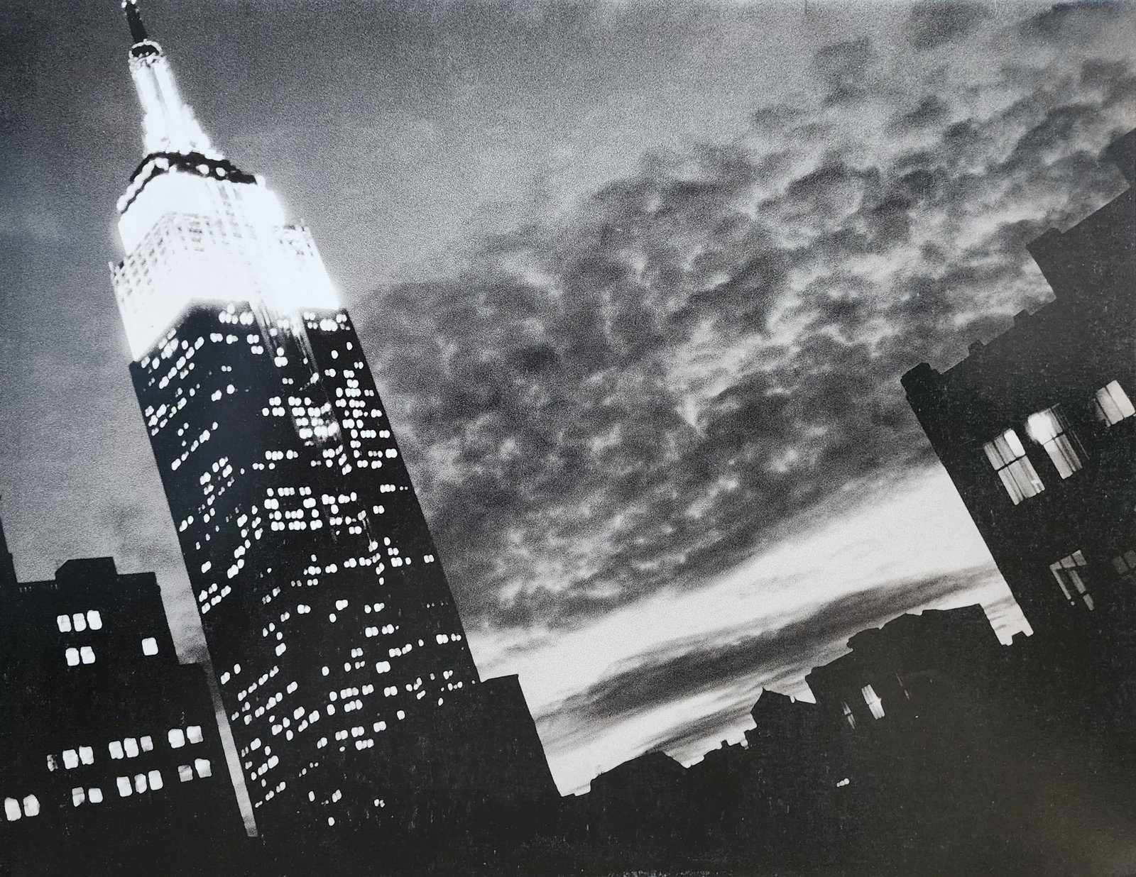 Helmut Newton 'Empire Statem NY' 1987: Photographer: Helmut Newton (Germany, 1920 - 2004) - best known for his erotically charged highly stylized images, Helmut Newton was one of the most influential fashion photographers of all time. Titl