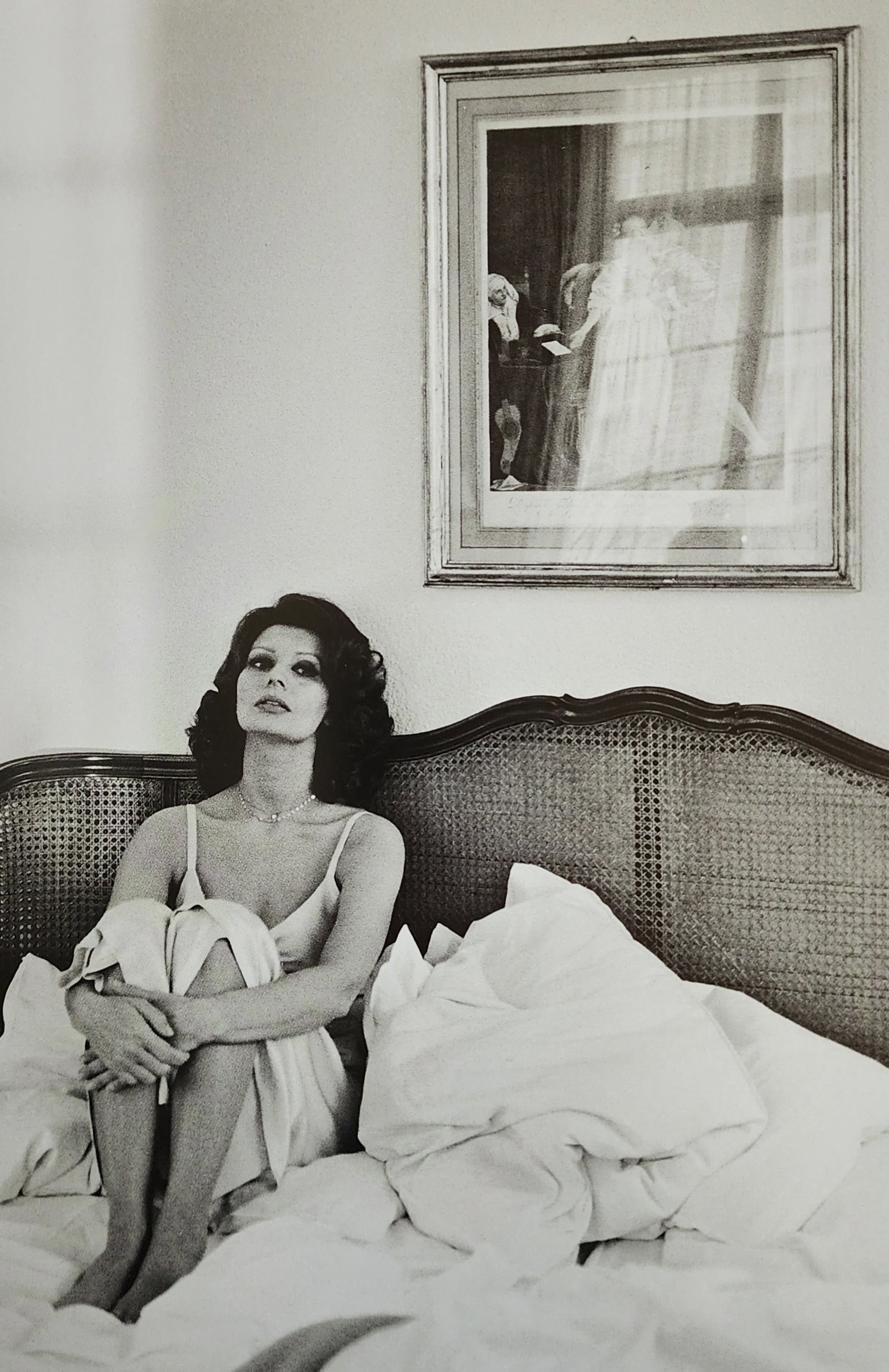 Terry O'Neill, 'Sophia Loren', 1978: Photographer: Terence Patrick O'Neill CBE was a British photographer, known for documenting the fashions, styles, and celebrities of the 1960s. O'Neill's photographs capture his subjects candidly or i