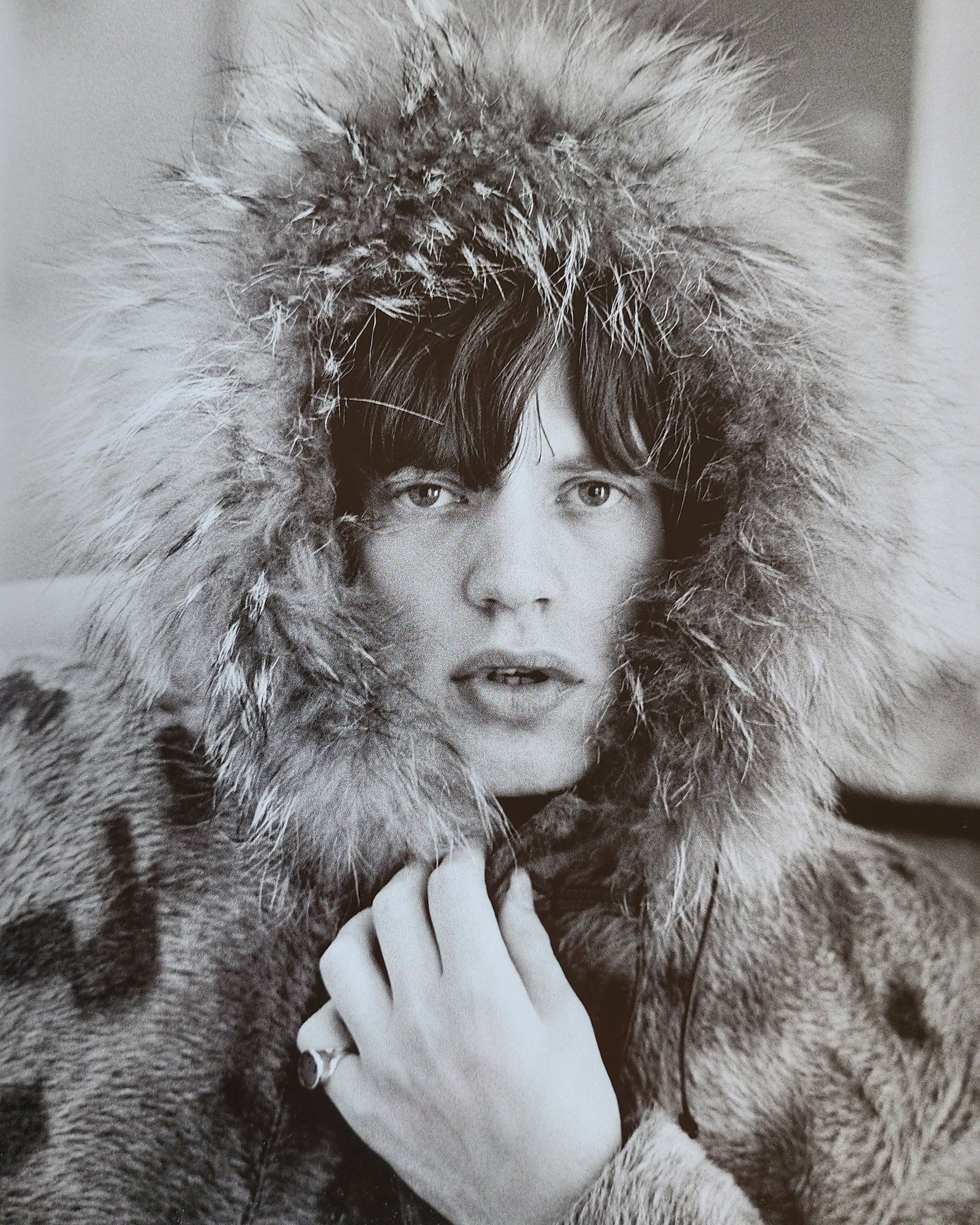 Terry O'Neill, 'Mick Jagger in a fur coat', 1964 (1 of 1)