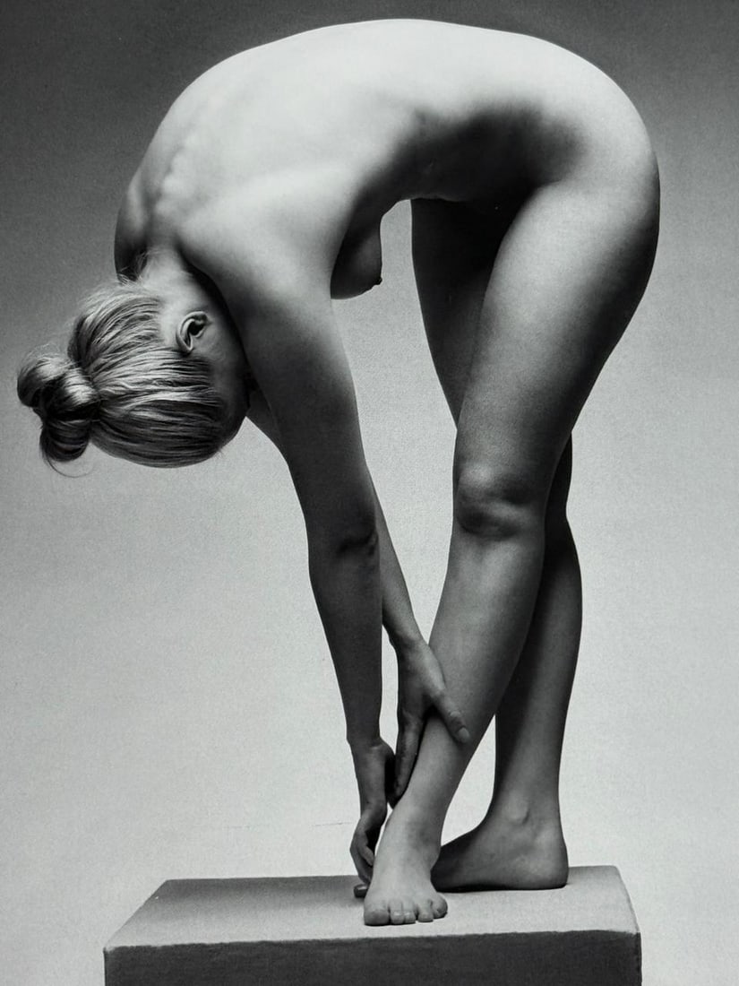 Tom Jacobi 'Elegant nude', 2008: Artist/Photographer: Tom Jacobi Title/Subject: Elegant nude Type Of Print: Authentic Sheet Fed Photogravure/Heliogravure. Date Of Print: 2008 Paper: Medium weight, satin/matte finish. Print Origin: